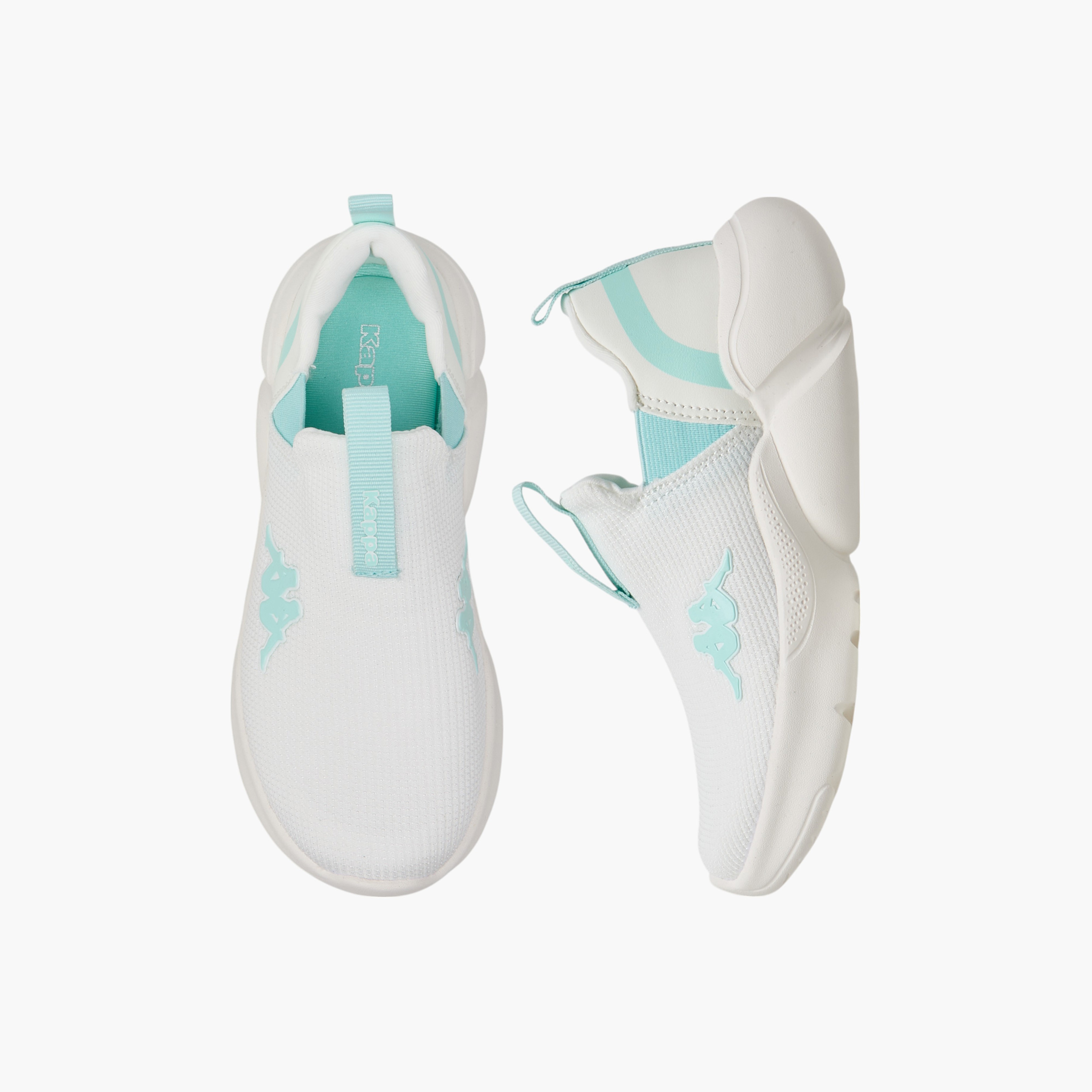 Kappa Women's Logo Applique Slip-On Sports Shoes with Pull Tab-women-shoes-sports-image-2