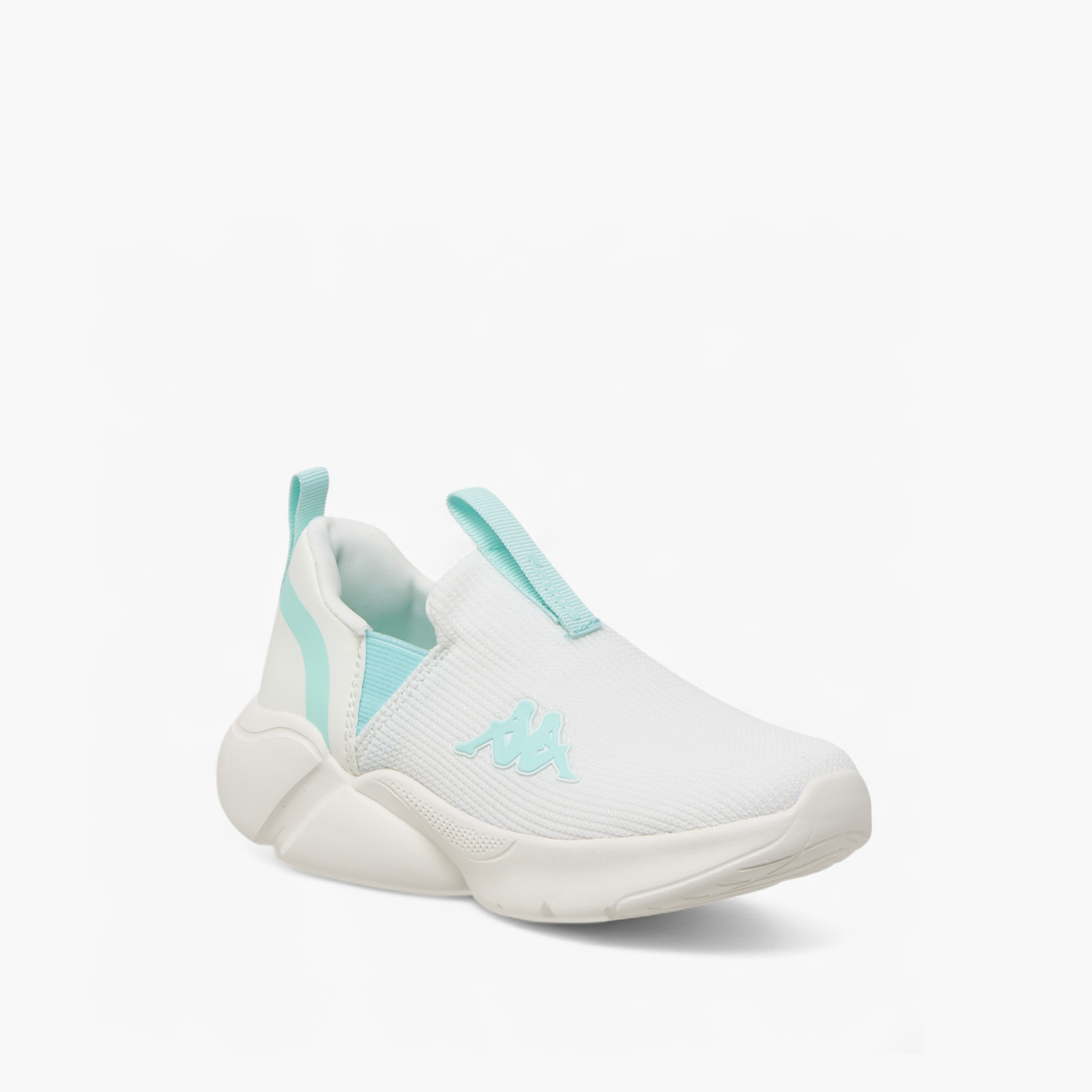 Kappa Women's Logo Applique Slip-On Sports Shoes with Pull Tab-women-shoes-sports-image-1