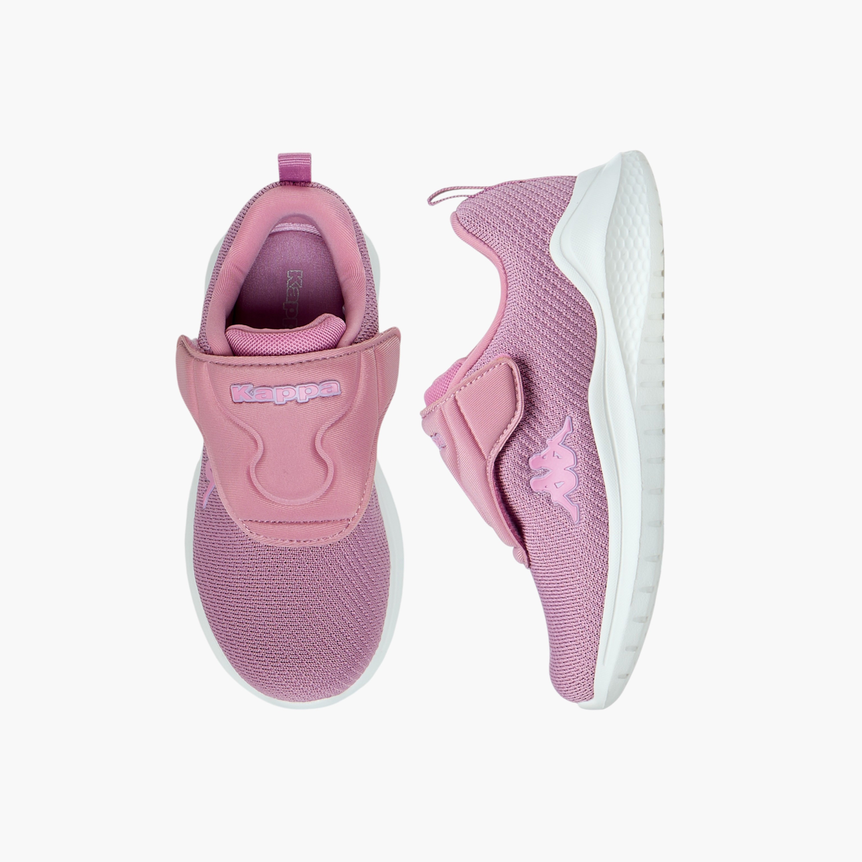 Kappa Girls Textured Hook & Loop Walking Shoes-girls-shoes-sneakers-image-1