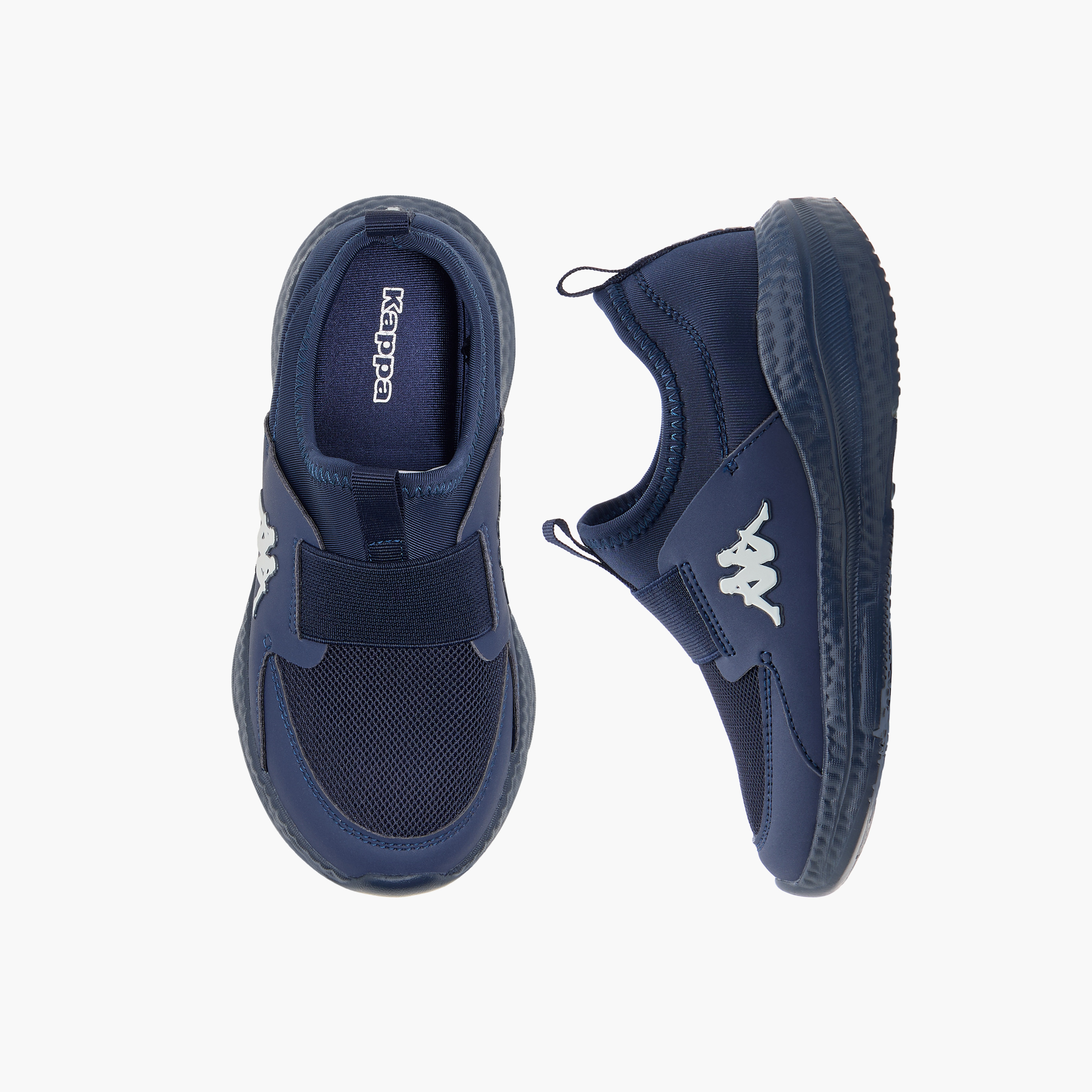 Kappa Kids Slip-On Cushioned Sole Walking Shoes-boys-shoes-schoolshoes-image-1