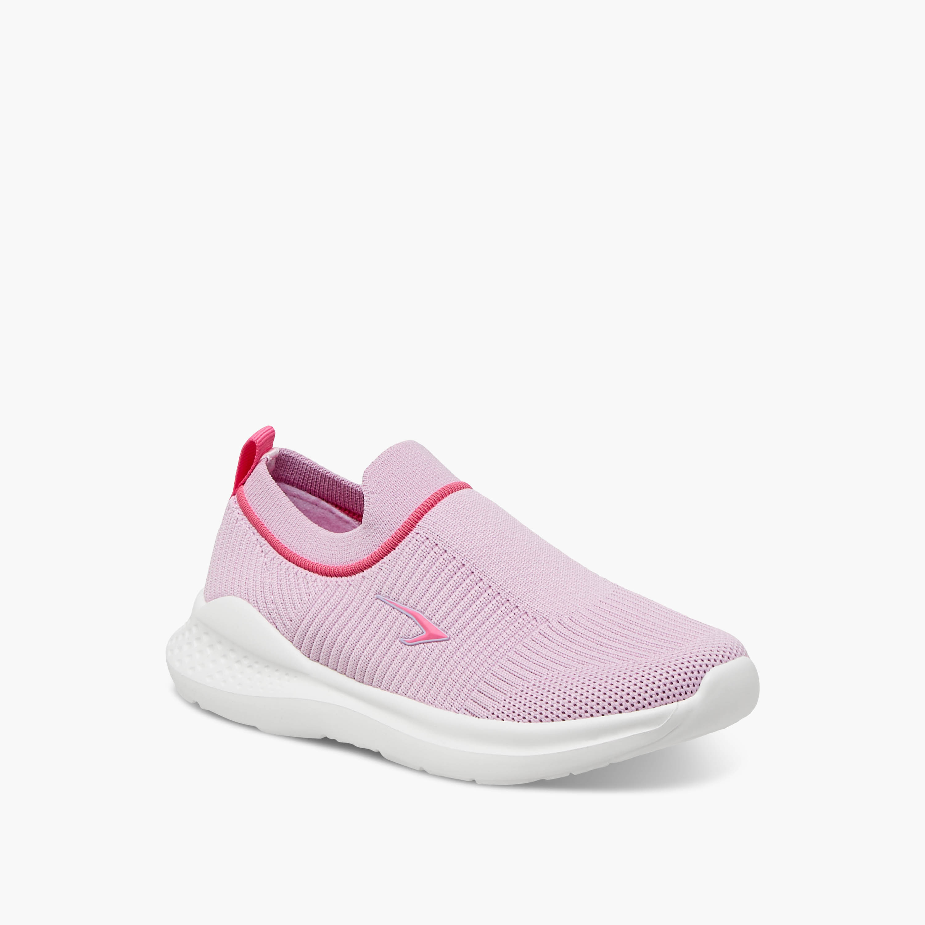 Dash Girls Textured Pull Tab Slip-On Walking Shoes-girls-shoes-sports-image-2
