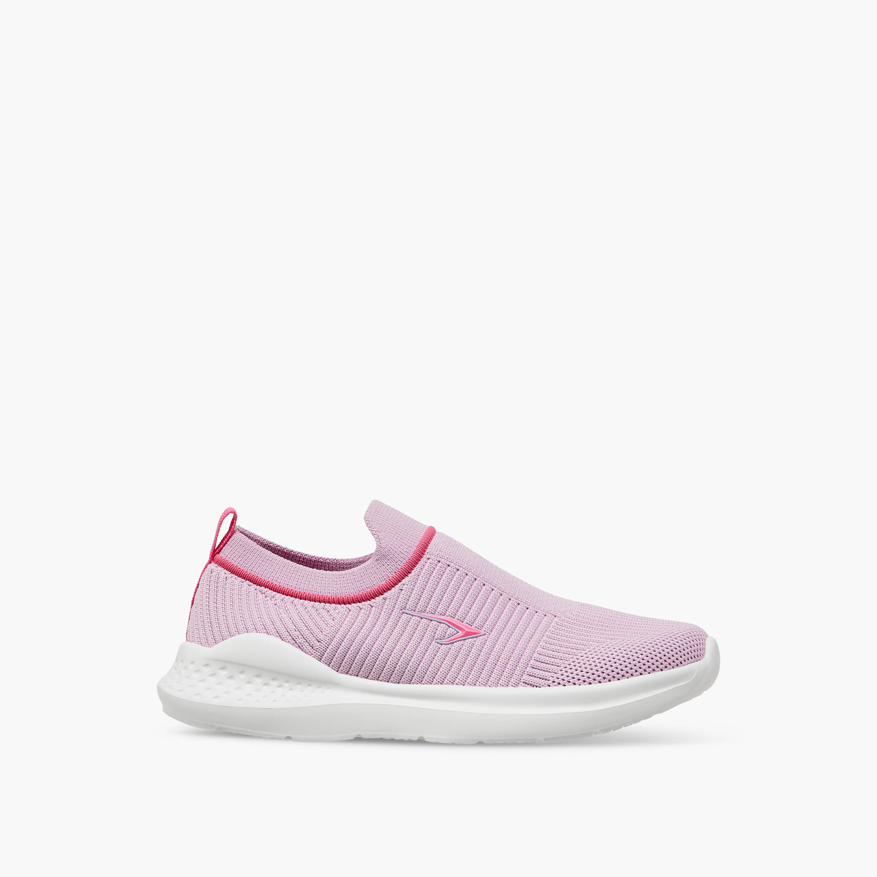 Dash Girls Textured Pull Tab Slip-On Walking Shoes-girls-shoes-sports-image-3