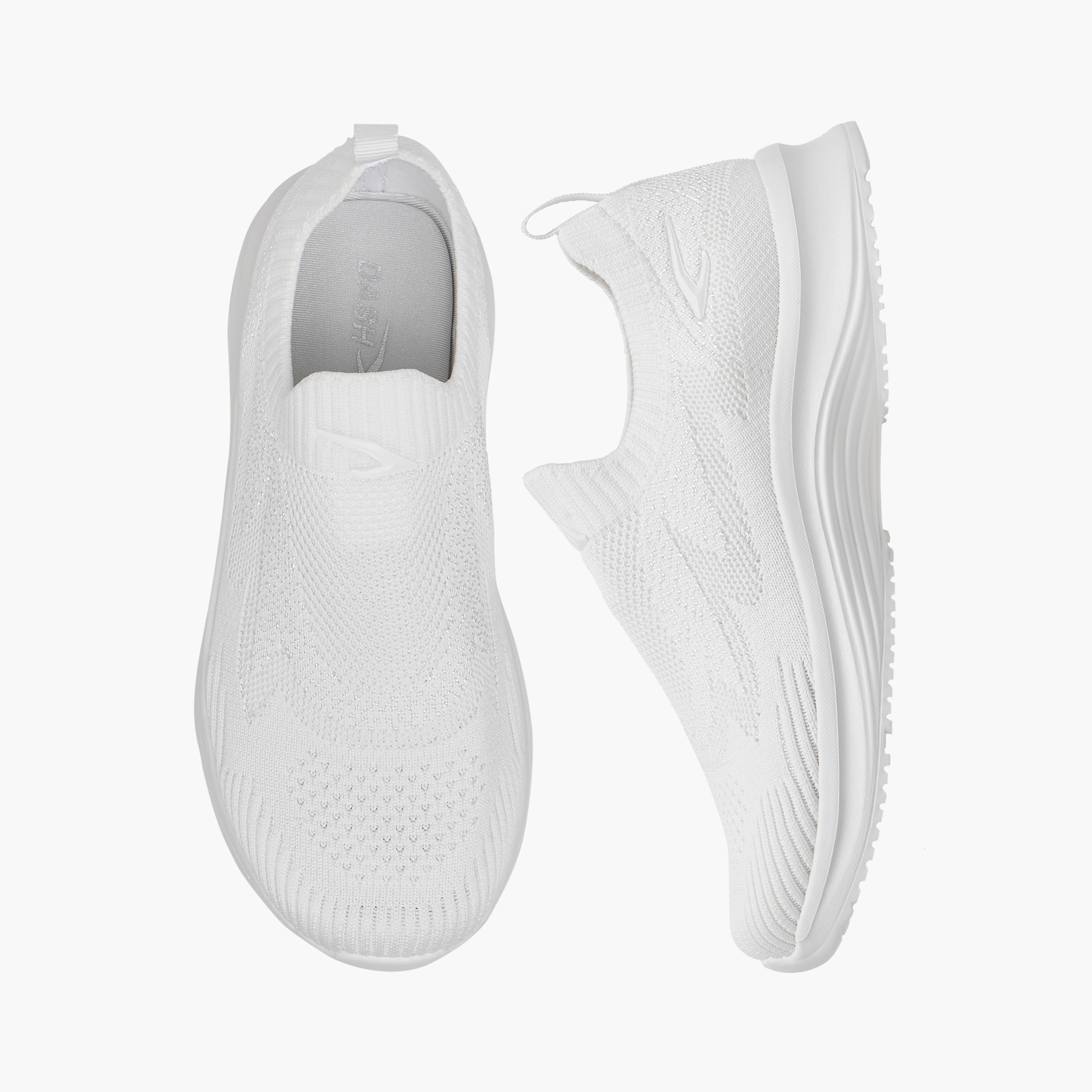 Dash Sock Hem Slip-On Sports Shoes with Pull Tab-boys-shoes-schoolshoes-image-1