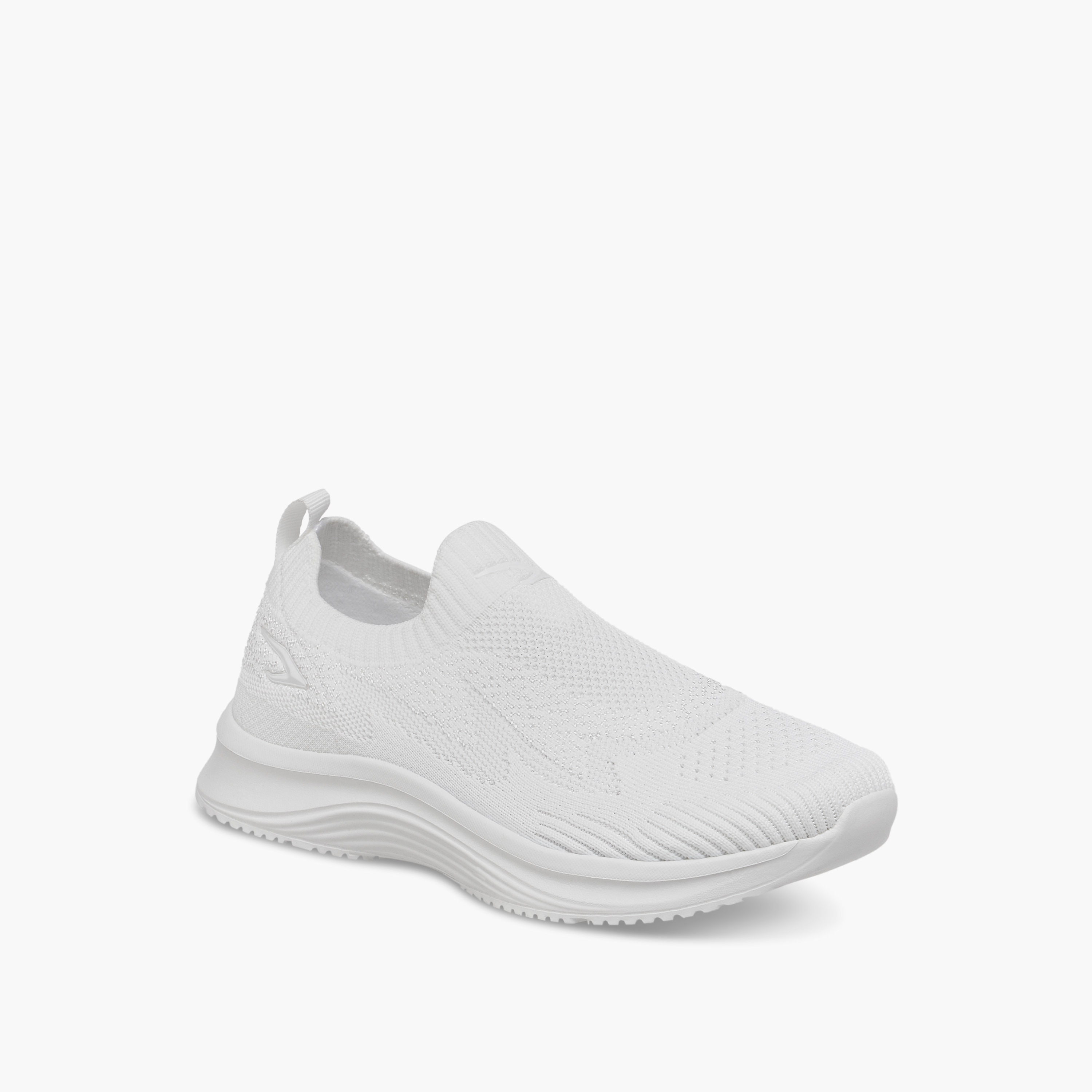 Dash Sock Hem Slip-On Sports Shoes with Pull Tab-boys-shoes-schoolshoes-image-2