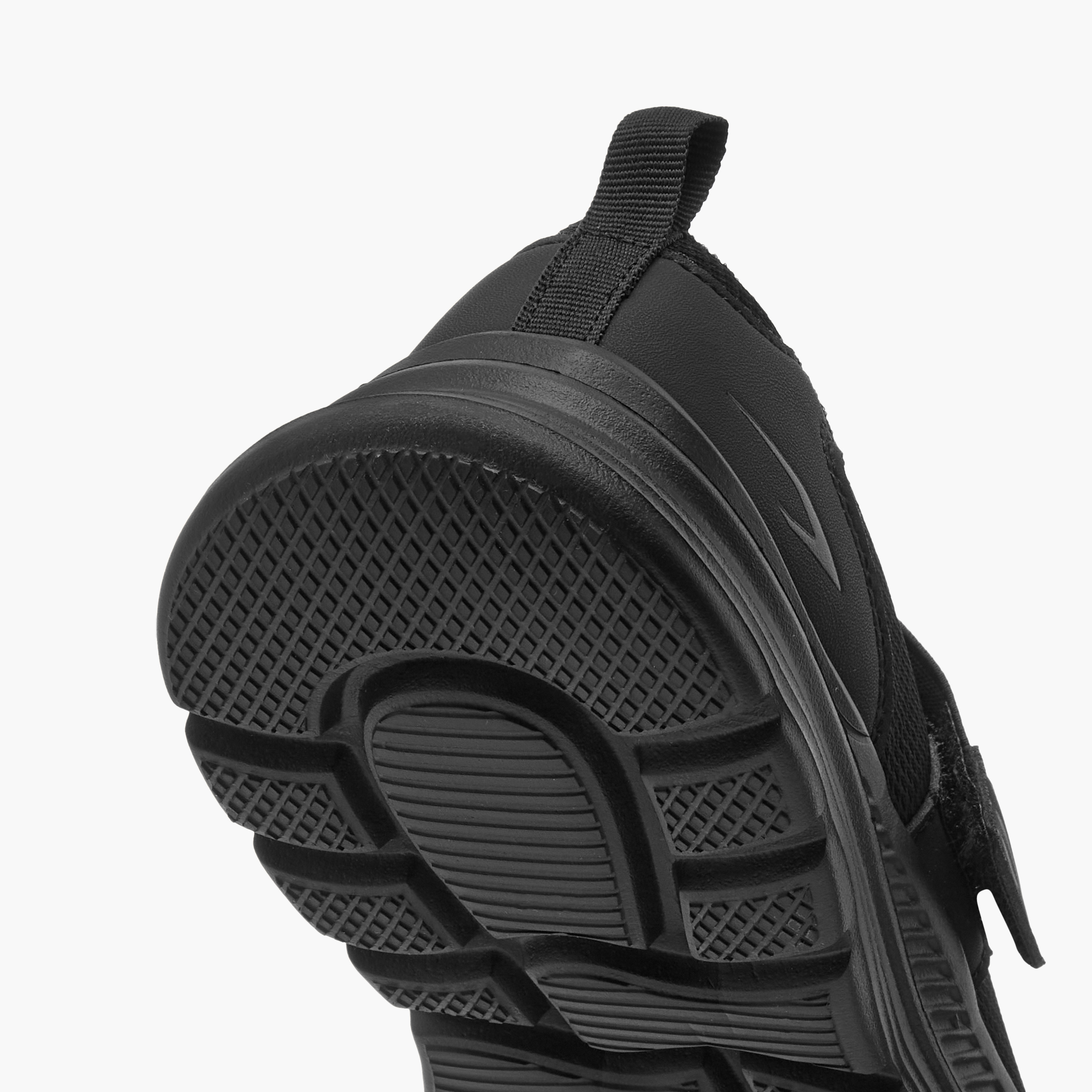Dash Textured Mary Jane School Shoes with Hook and Loop Closure-girls-shoes-schoolshoes-image-5