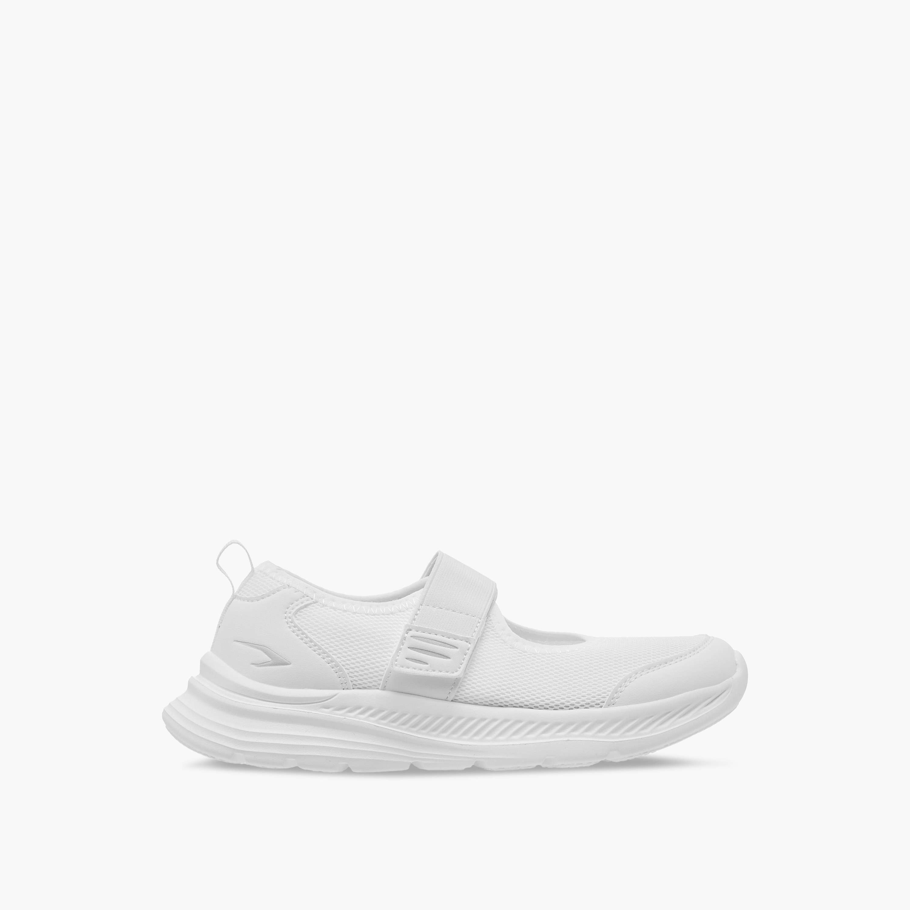 Dash Textured Mary Jane School Shoes with Hook and Loop Closure-girls-shoes-schoolshoes-image-3