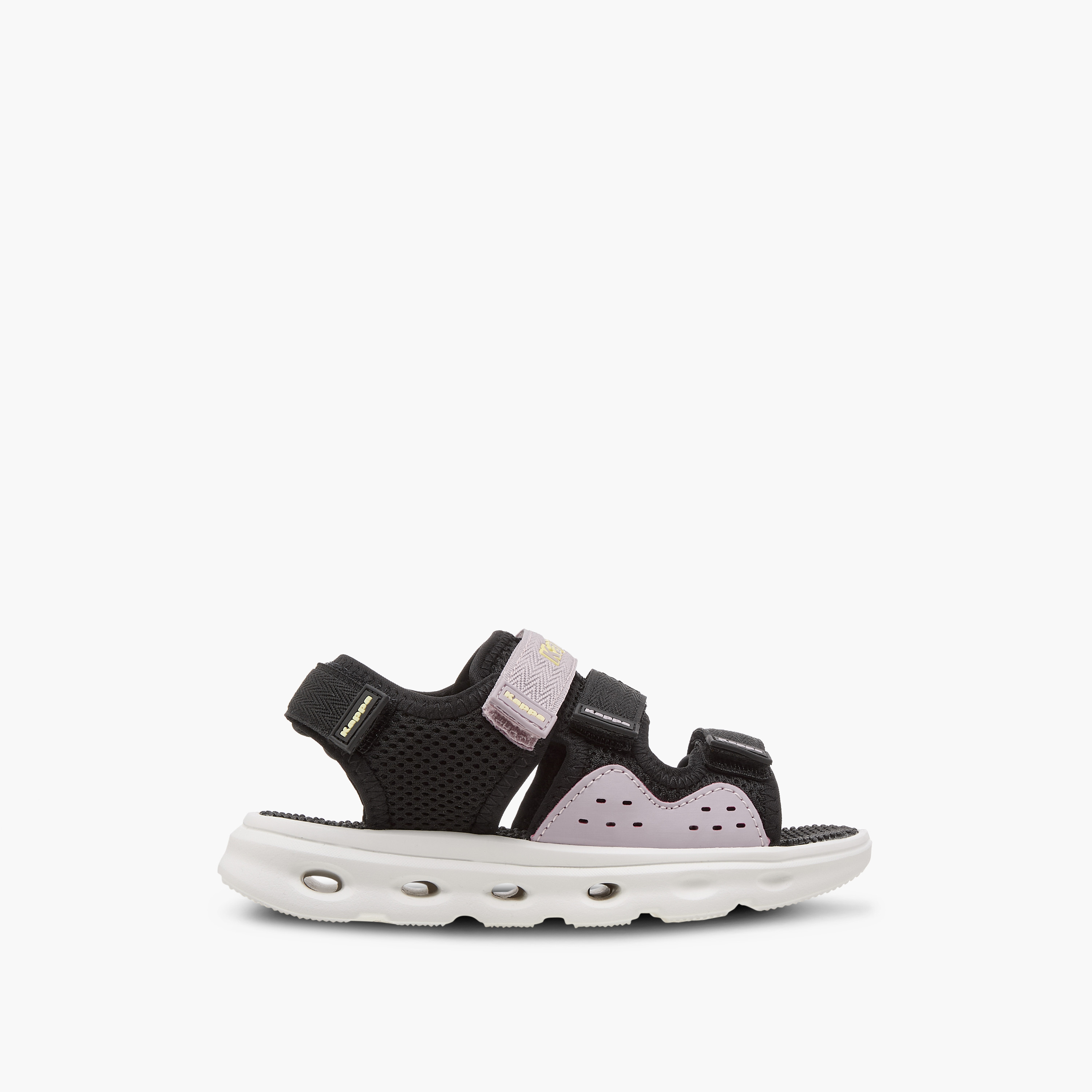 Kappa Girls' Logo Detail Floaters with Hook and Loop Closure-girls-shoes-sandals-image-2
