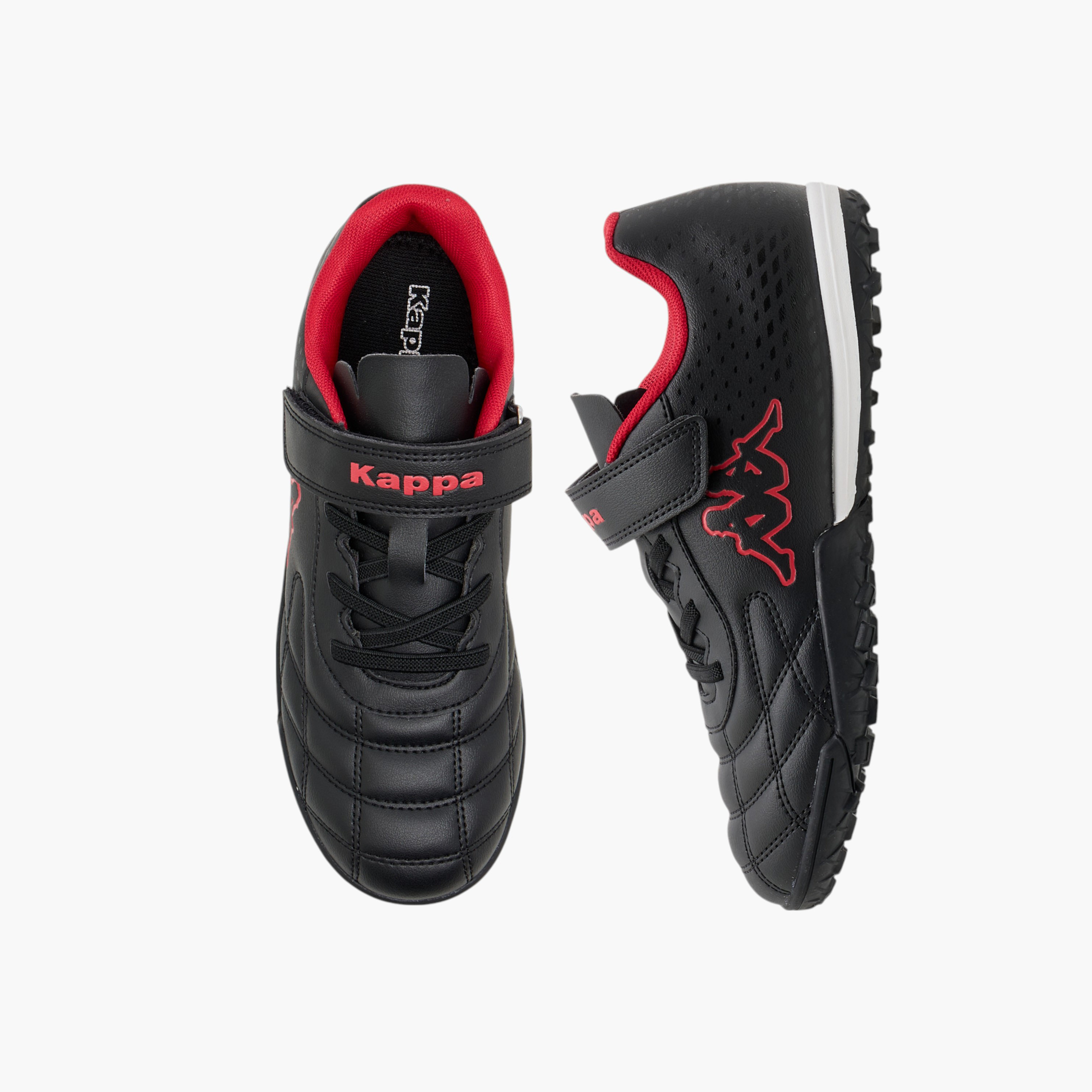 Kappa Kids Hook & Loop Durable Football Turf Shoes-sports-boys-shoes-image-1