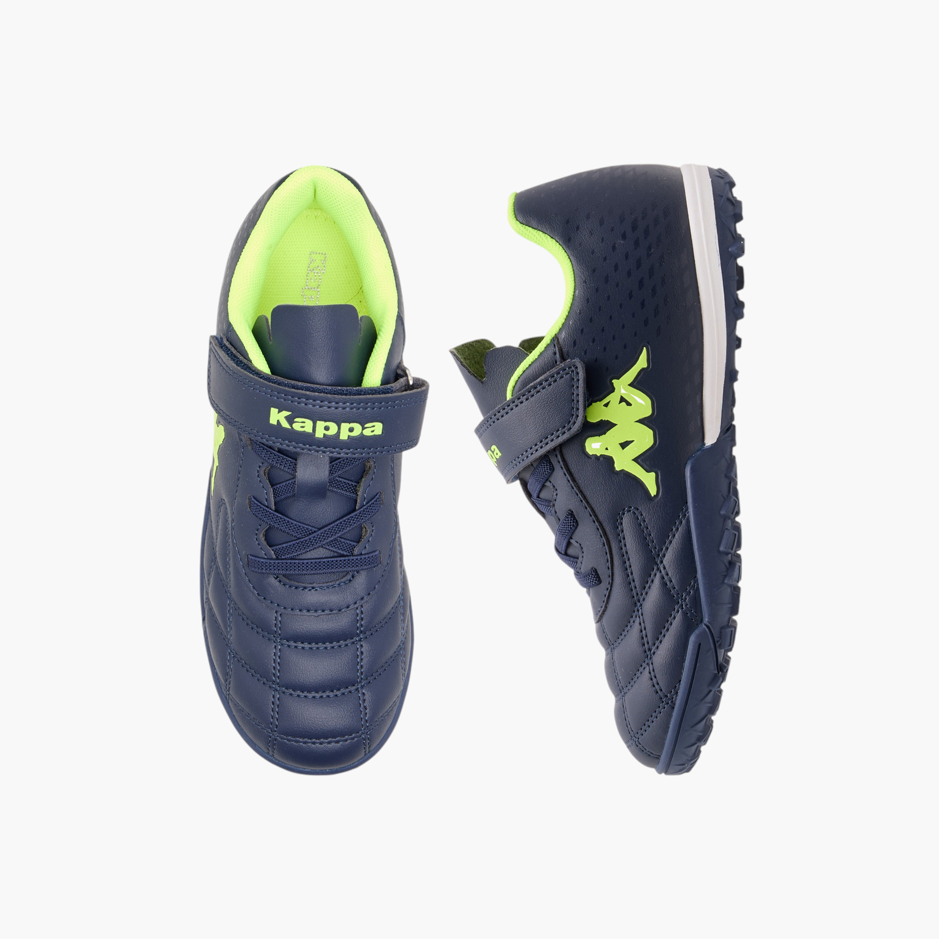 Kappa Kids Hook & Loop Durable Football Turf Shoes-sports-gear-football-shoes-turf-image-1