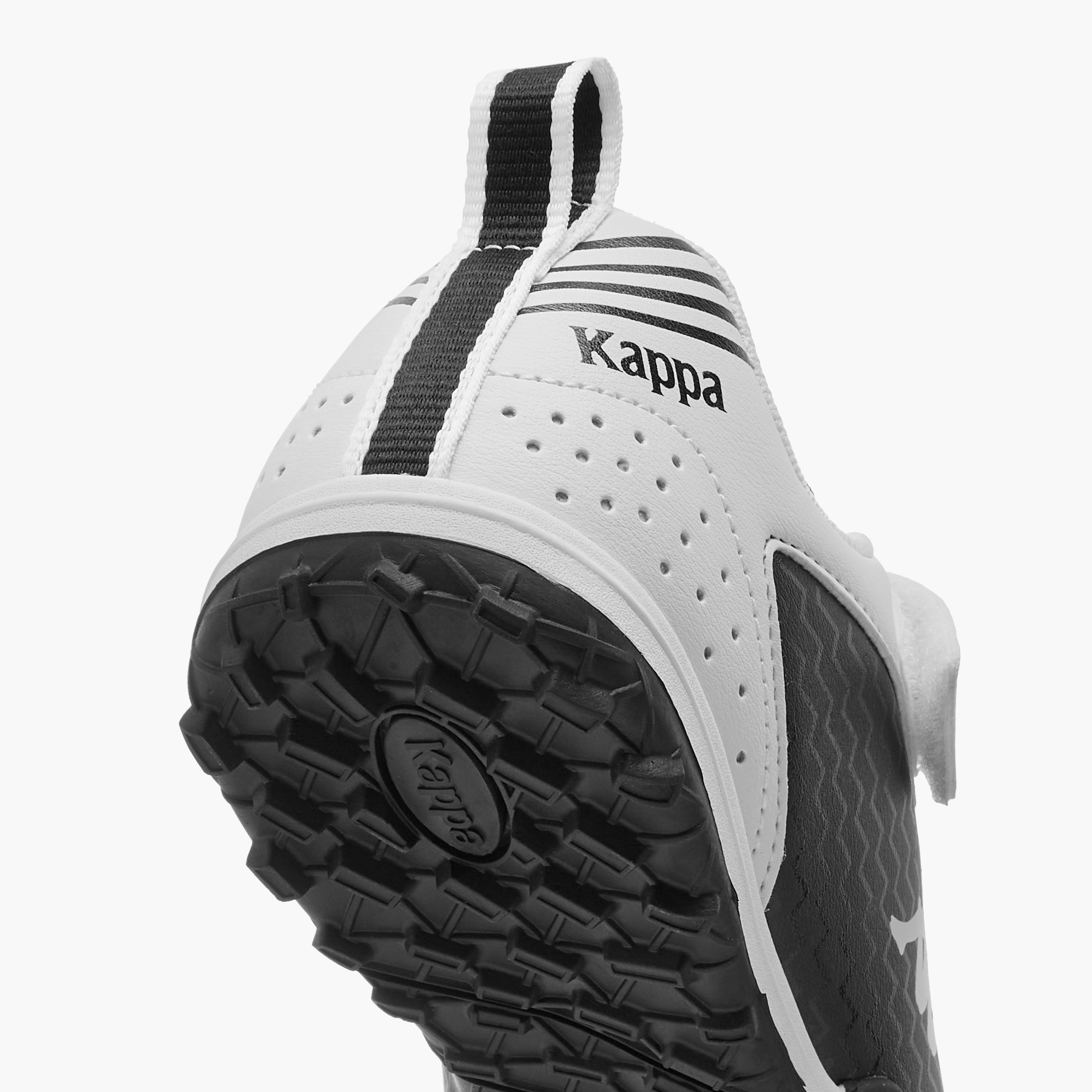 Kappa Kids Hook & Loop Durable Football Turf Shoes-girls-shoes-sports-image-5