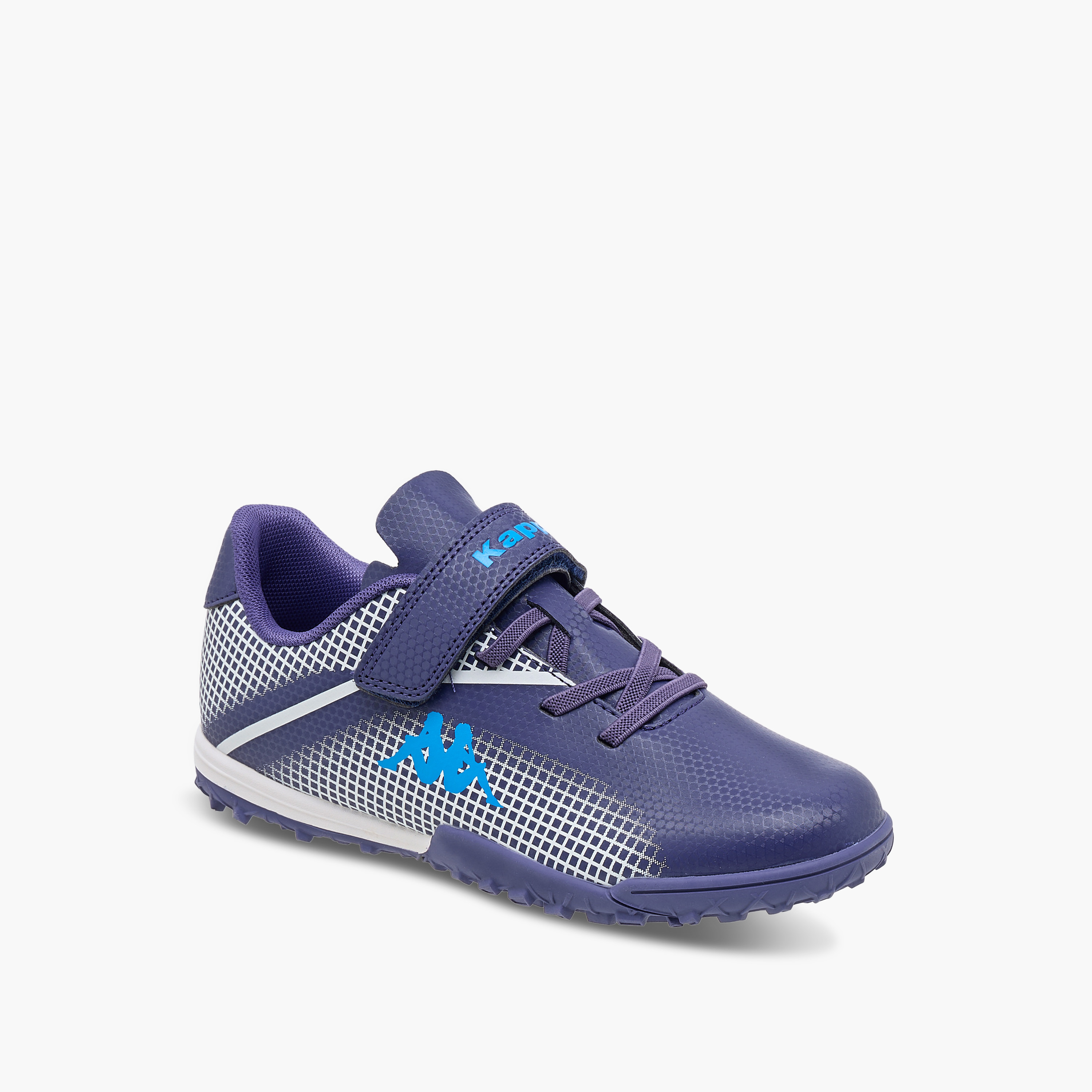 Kappa Boys Hook & Loop Durable Football Turf Shoes-sports-gear-football-shoes-turf-image-2