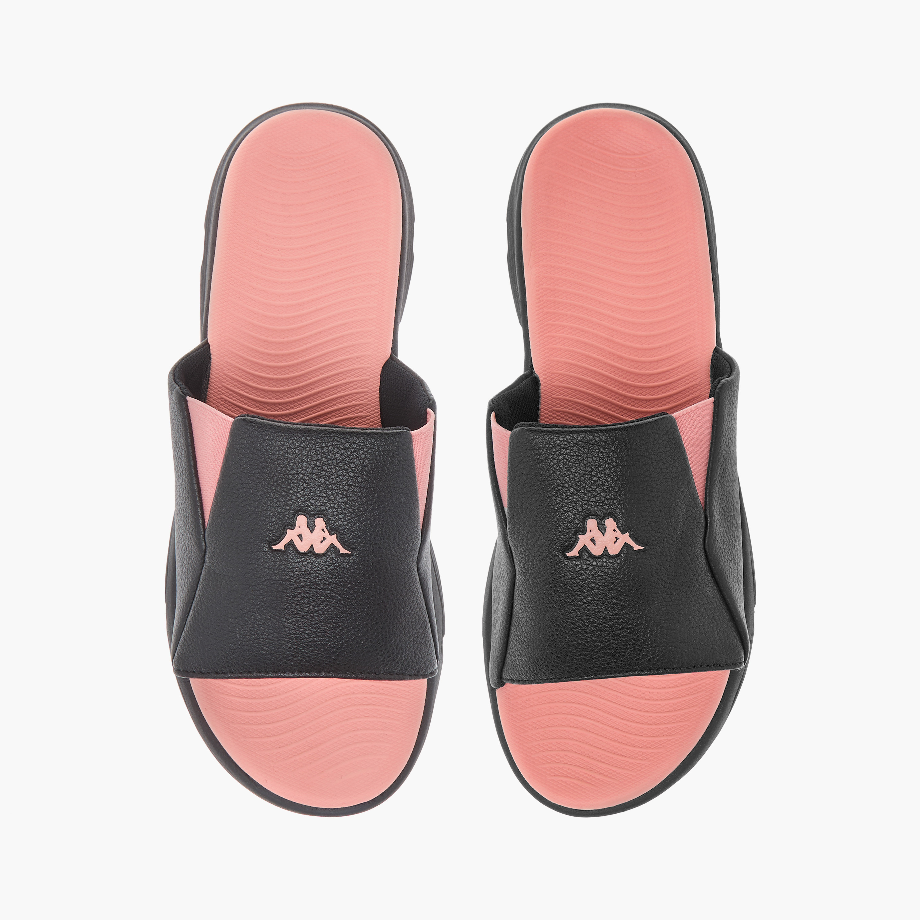 Kappa Women's Logo Detail Slides-women-shoes-flipflopsandslides-image-1