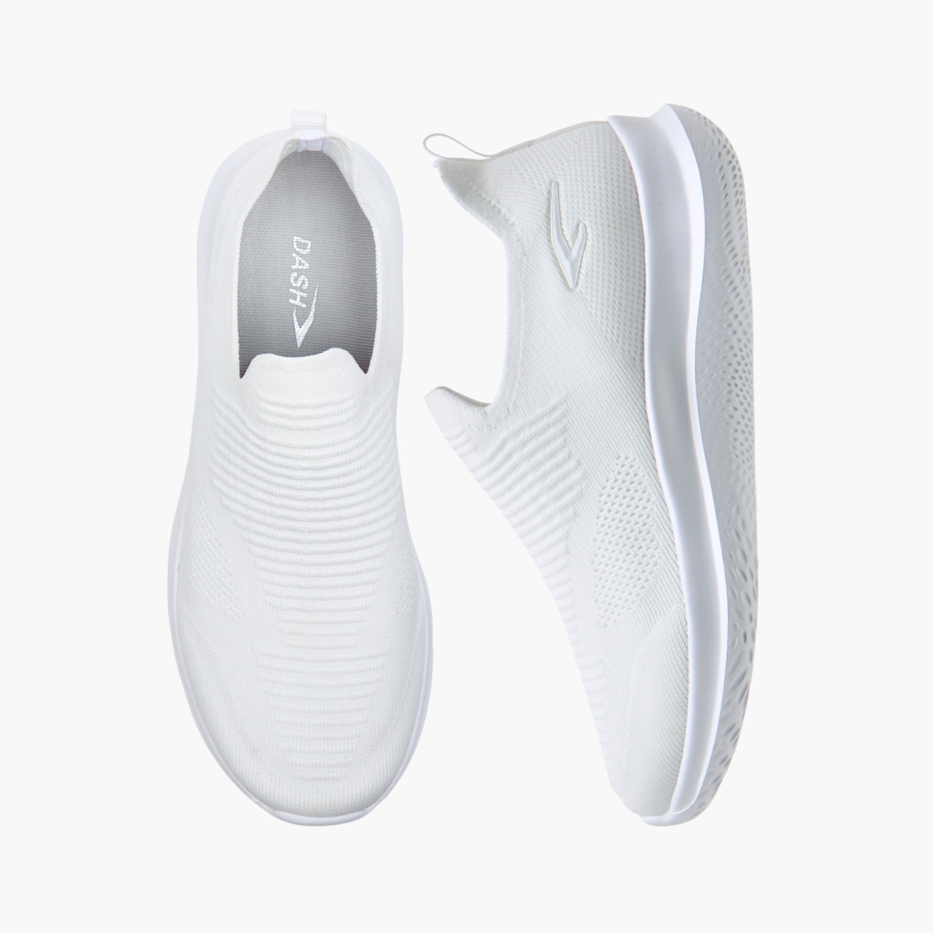 حذاء رياضي سهل الارتداء بتفاصيل شعار من داش-women-shoes-sneakers-image-1