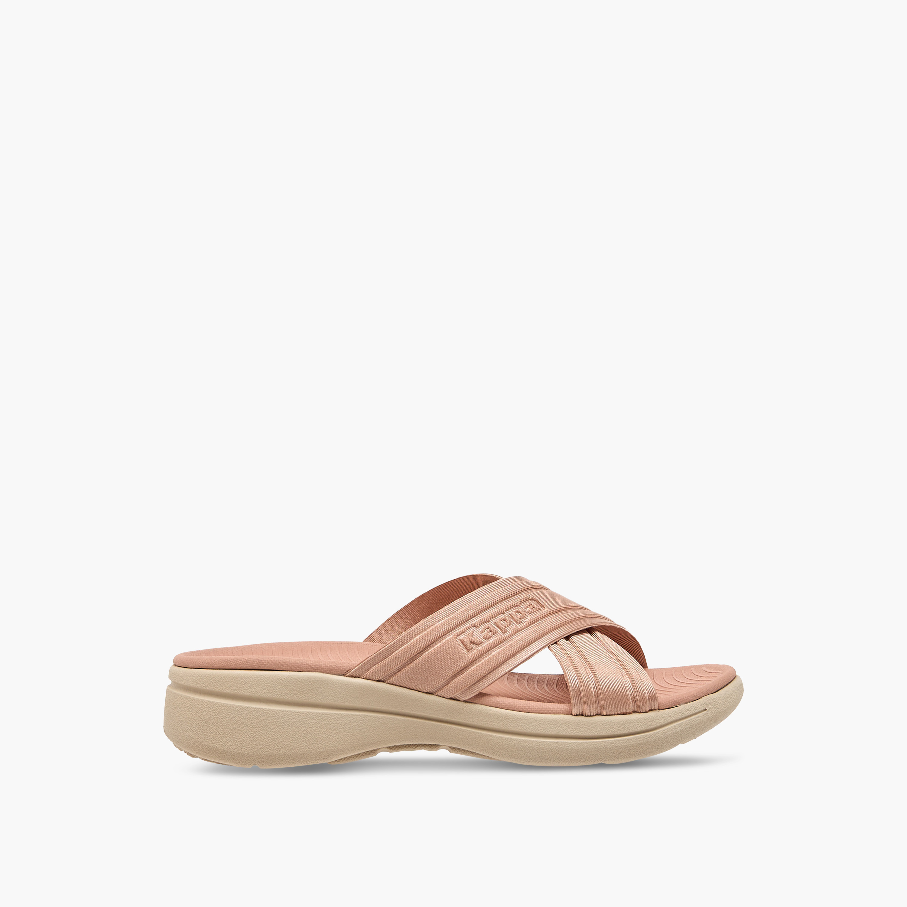 Kappa Women's Cross Strap Slip-On Sandals-women-shoes-flats-sandals-image-2