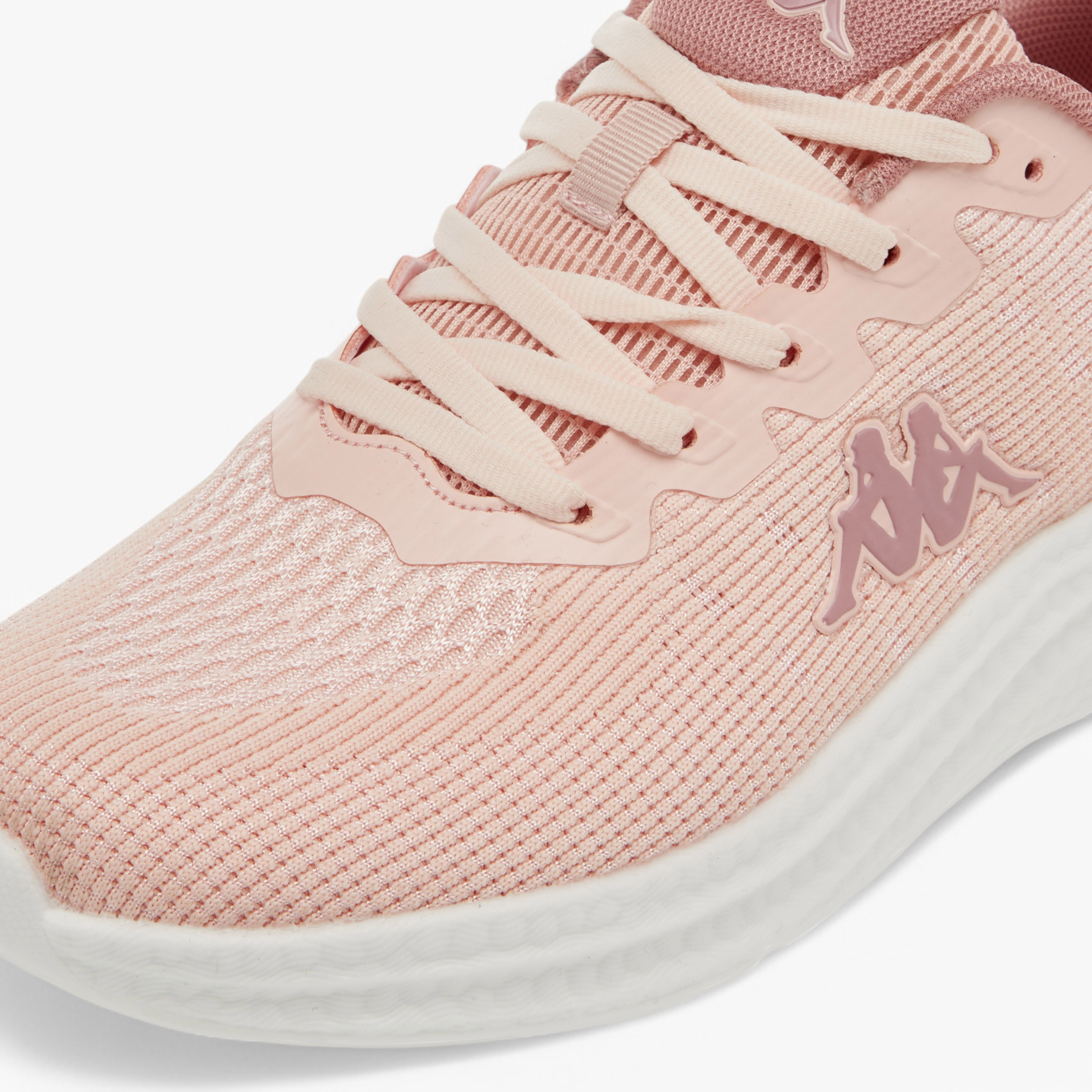 Kappa Women's Mesh Textured Sports Shoes with Lace-Up Closure-women-shoes-sneakers-image-4