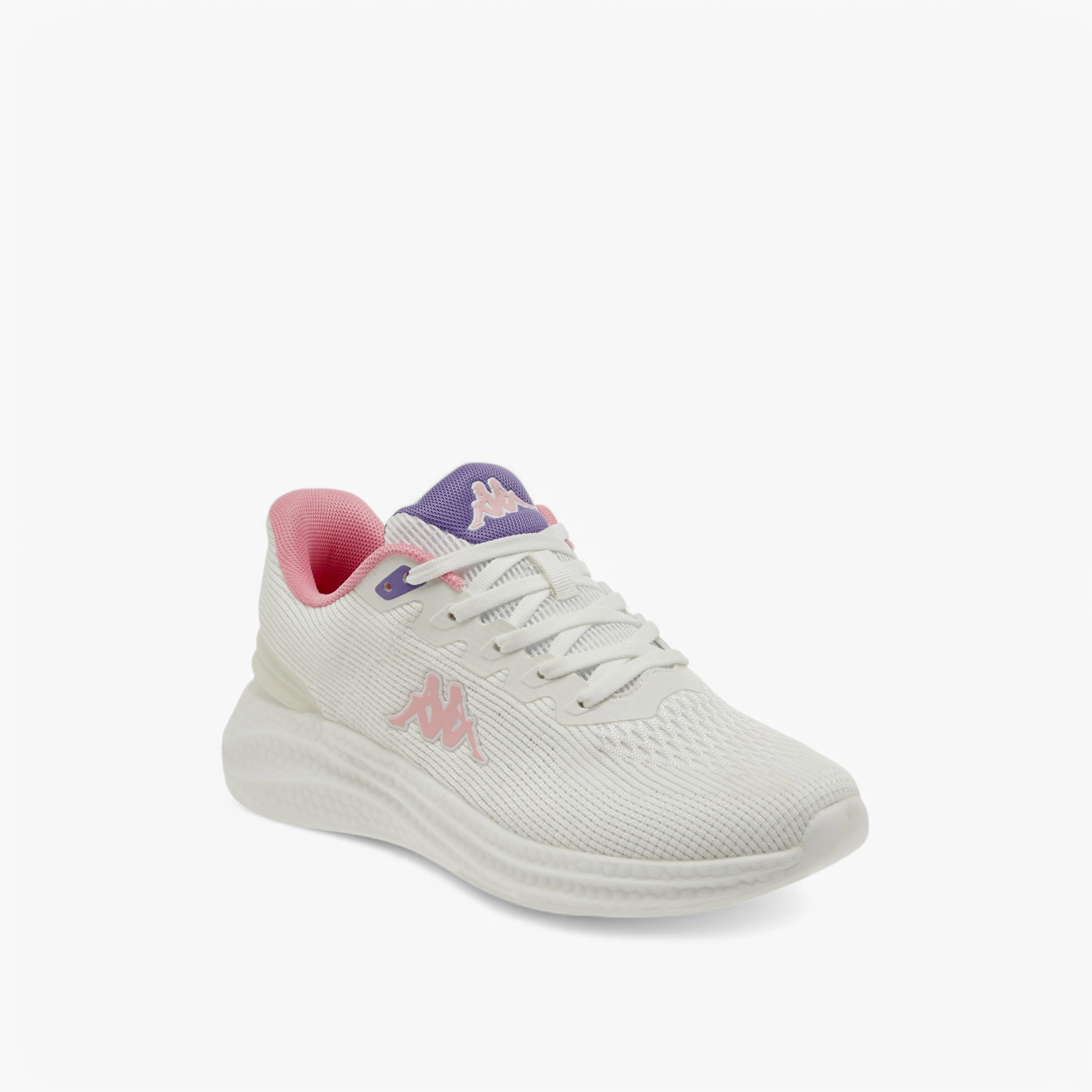 Kappa Women's Mesh Textured Sports Shoes with Lace-Up Closure-women-shoes-sneakers-image-2