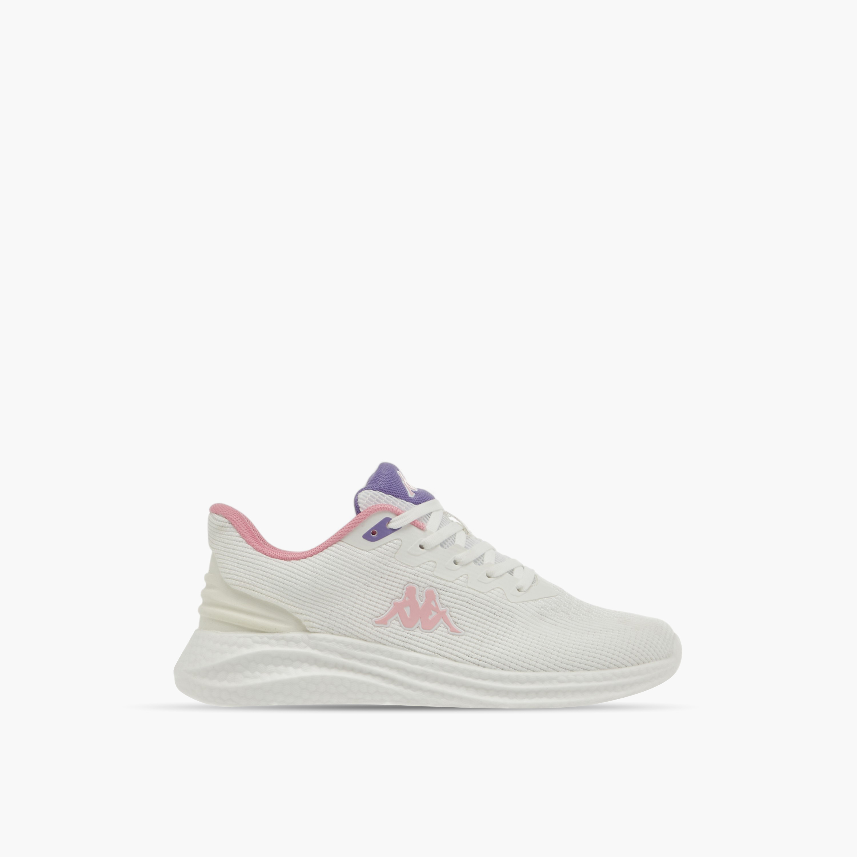 Kappa Women's Mesh Textured Sports Shoes with Lace-Up Closure-women-shoes-sneakers-image-3