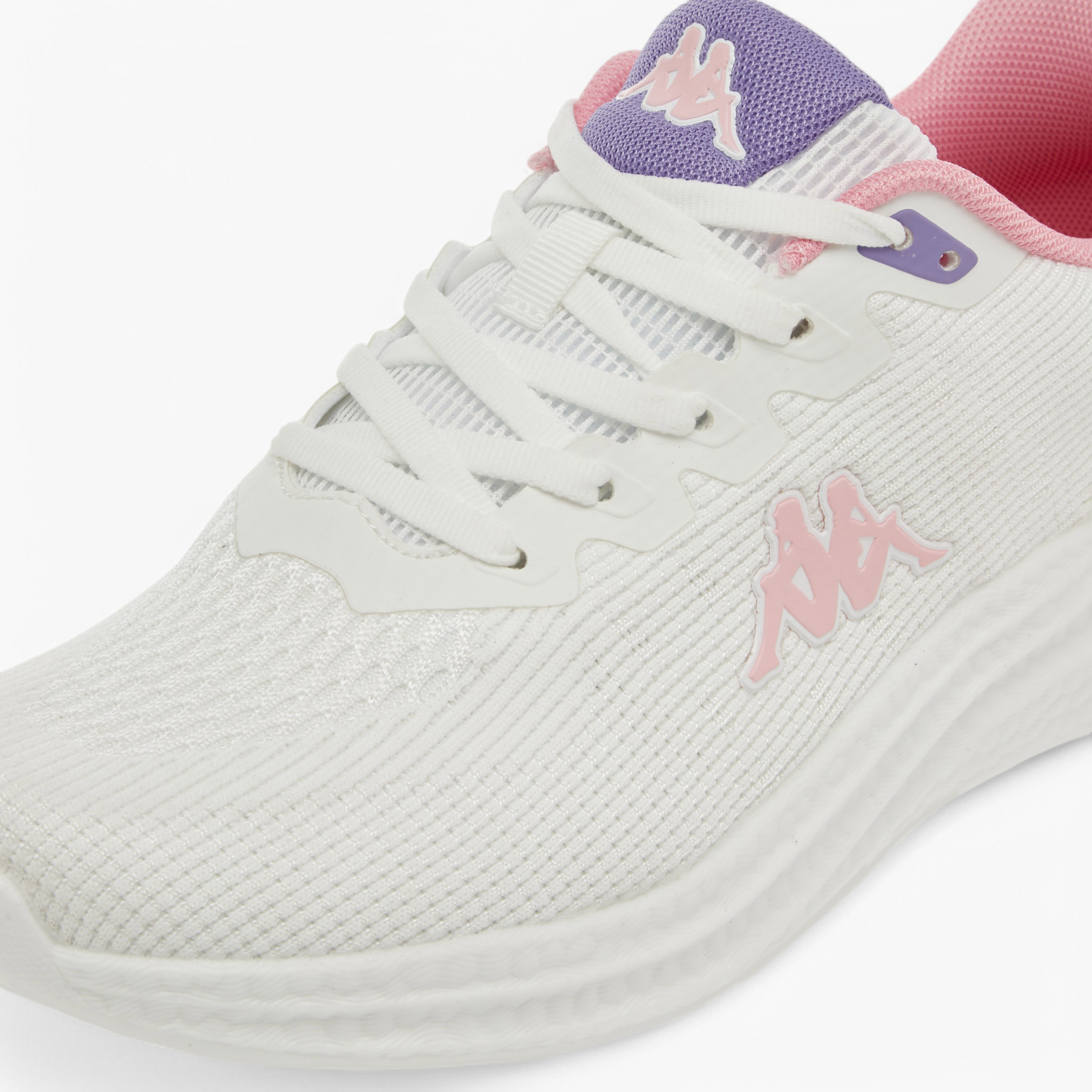 Kappa Women's Mesh Textured Sports Shoes with Lace-Up Closure-women-shoes-sneakers-image-4