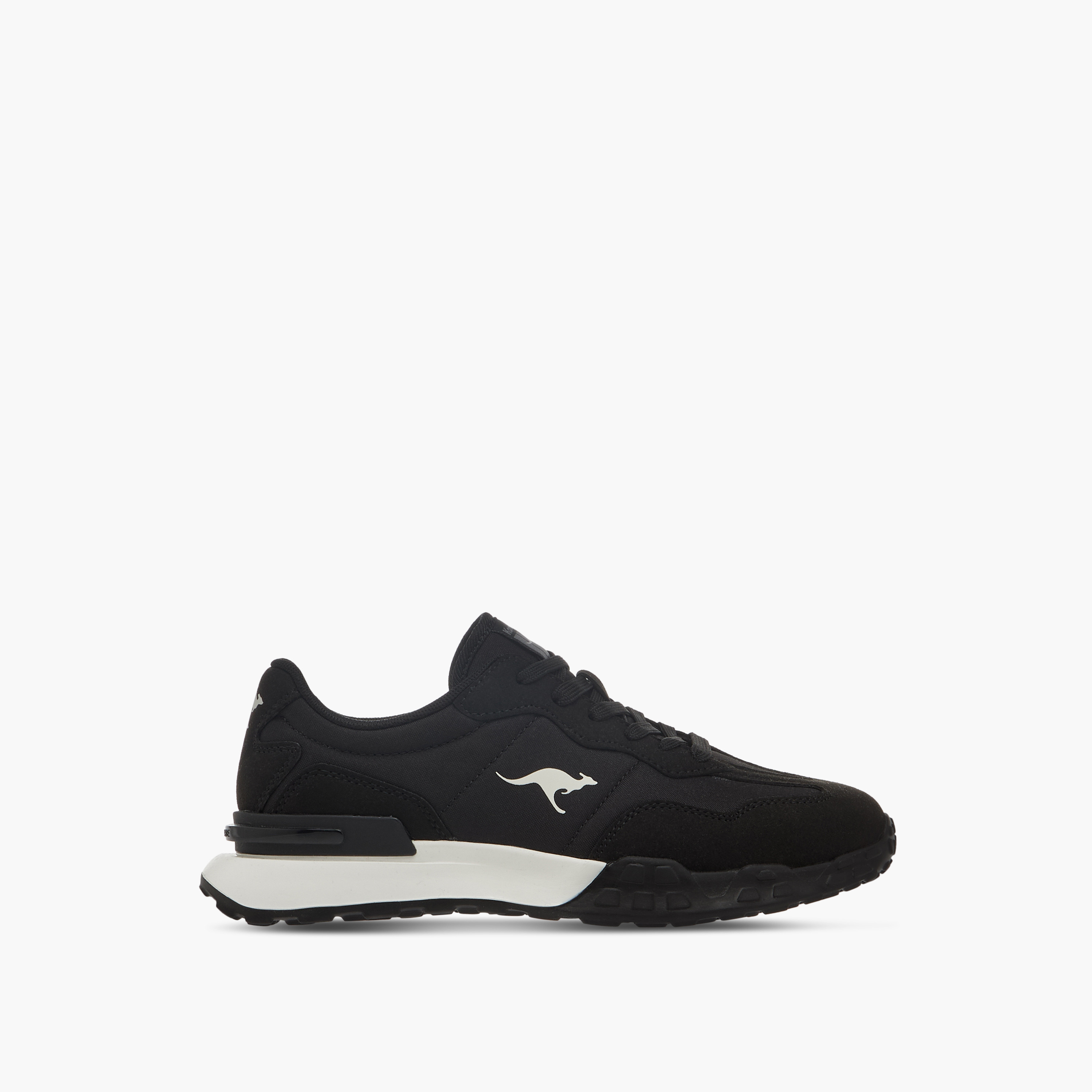 KangaROOS Women's Textured Sports Shoes with Lace-Up Closure-women-shoes-sneakers-image-3