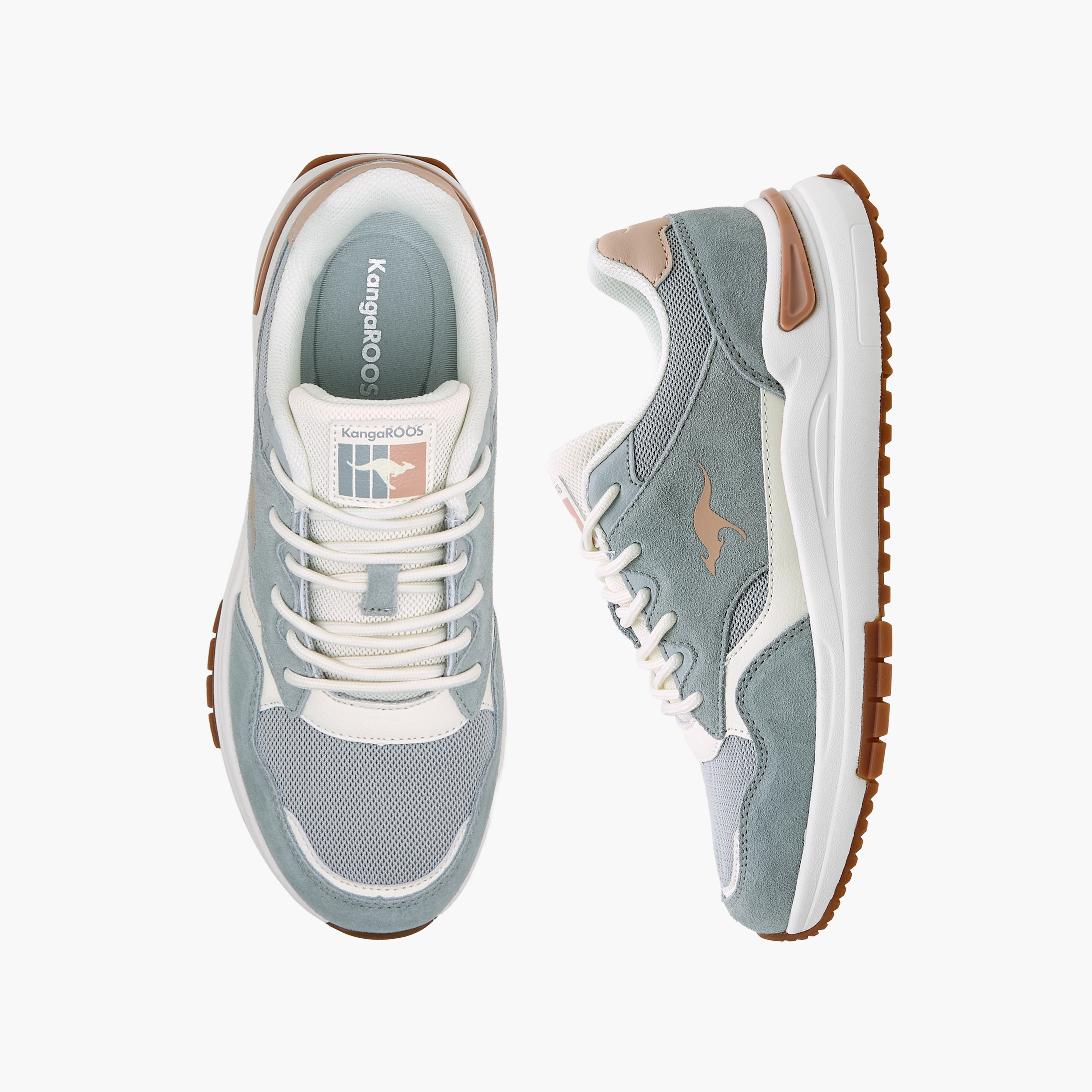 حذاء رياضي برباط إغلاق للنساء من كانجاروز-women-shoes-sports-image-1