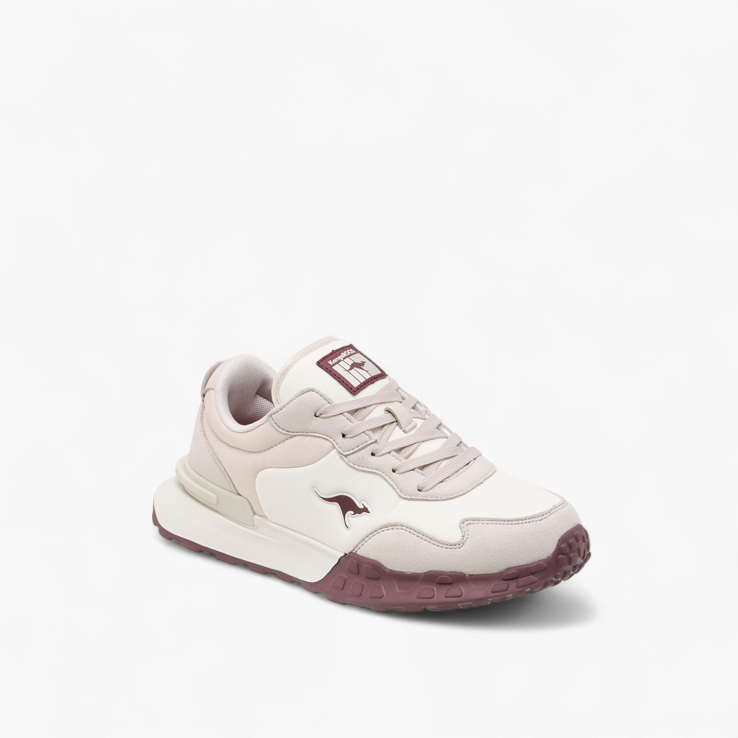 KangaROOS Women's Panelled Lace-Up Sports Shoes-women-shoes-sneakers-image-2