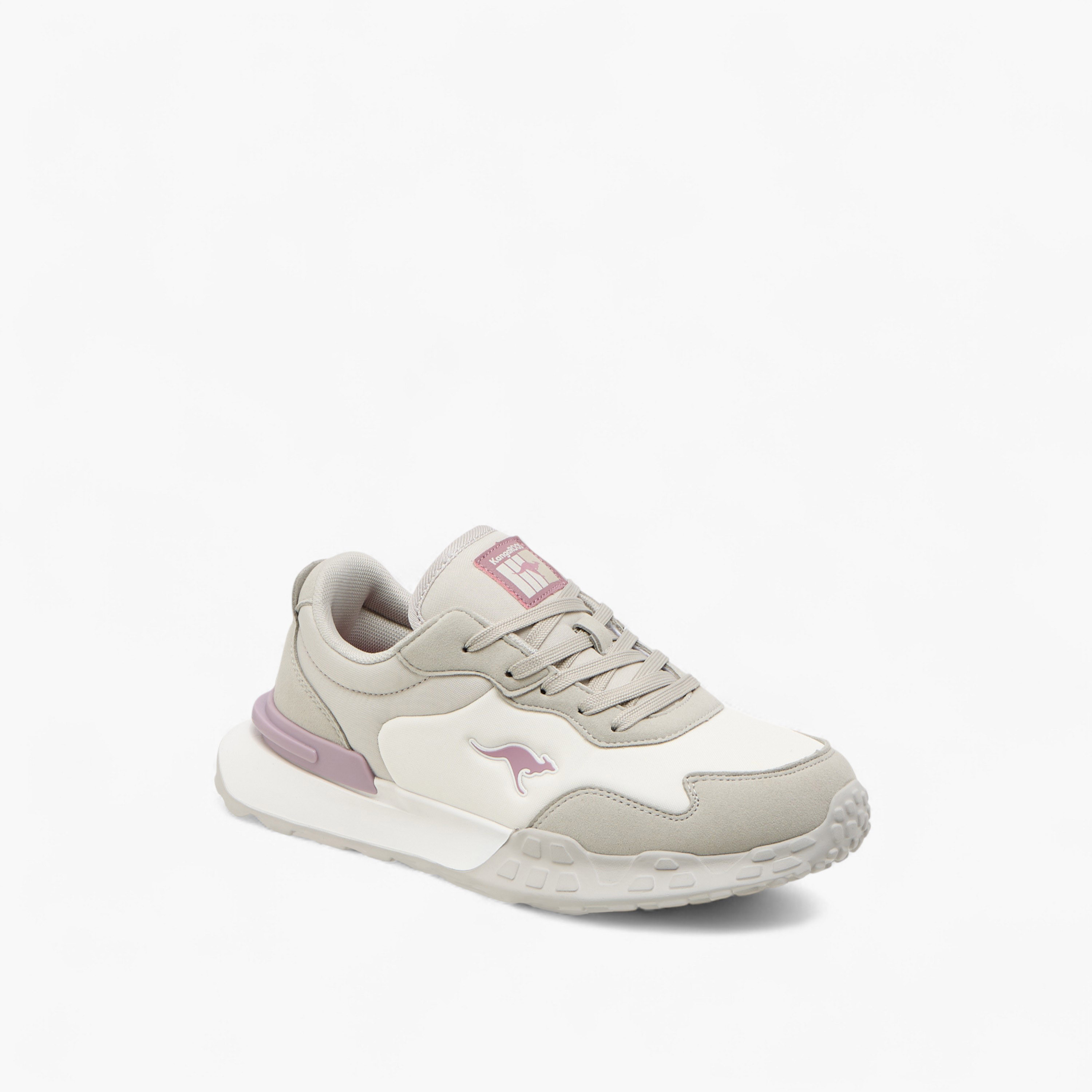 KangaROOS Women's Panelled Lace-Up Sports Shoes-women-shoes-sneakers-image-2