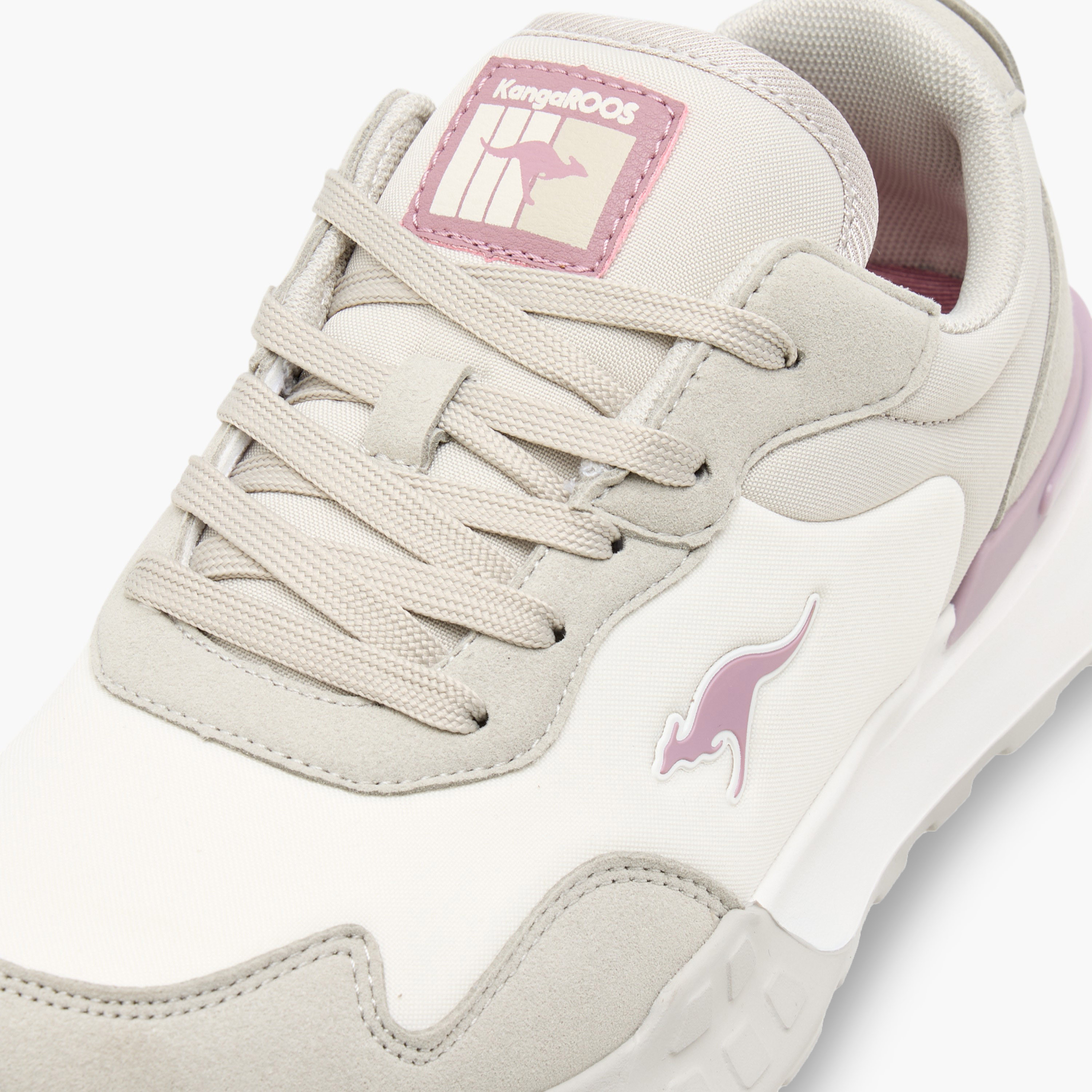 KangaROOS Women's Panelled Lace-Up Sports Shoes-women-shoes-sneakers-image-4