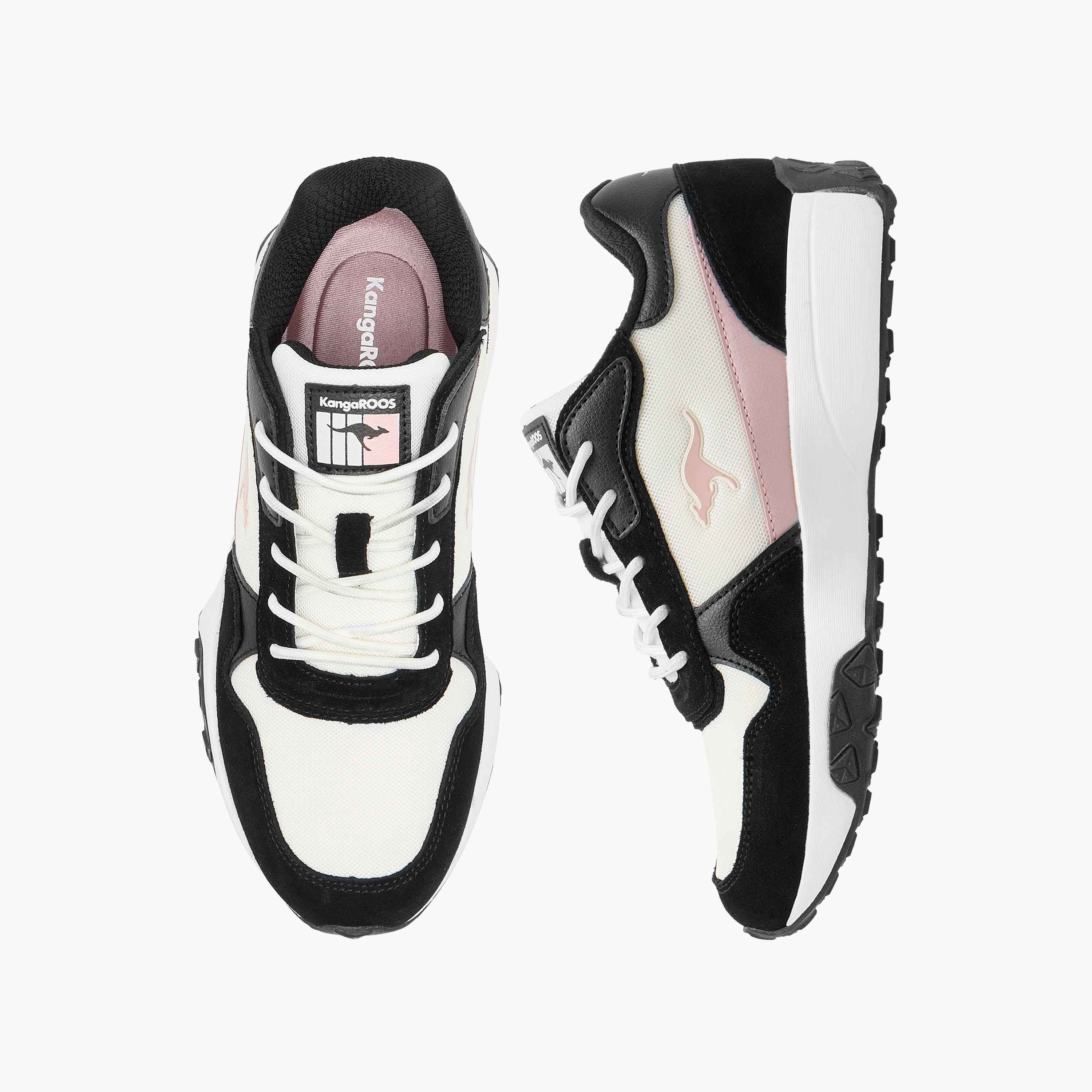 حذاء رياضي بألواح ورباط إغلاق للنساء من كانجاروز-women-shoes-sports-image-1
