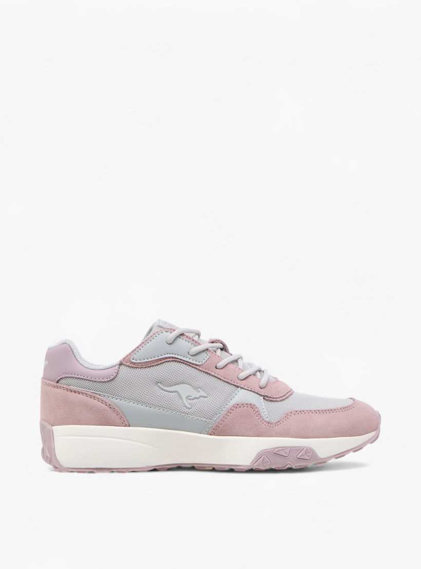 حذاء رياضي بقوالب ملونة ورباط للنساء من كانجاروس-women-shoes-sneakers-image-5