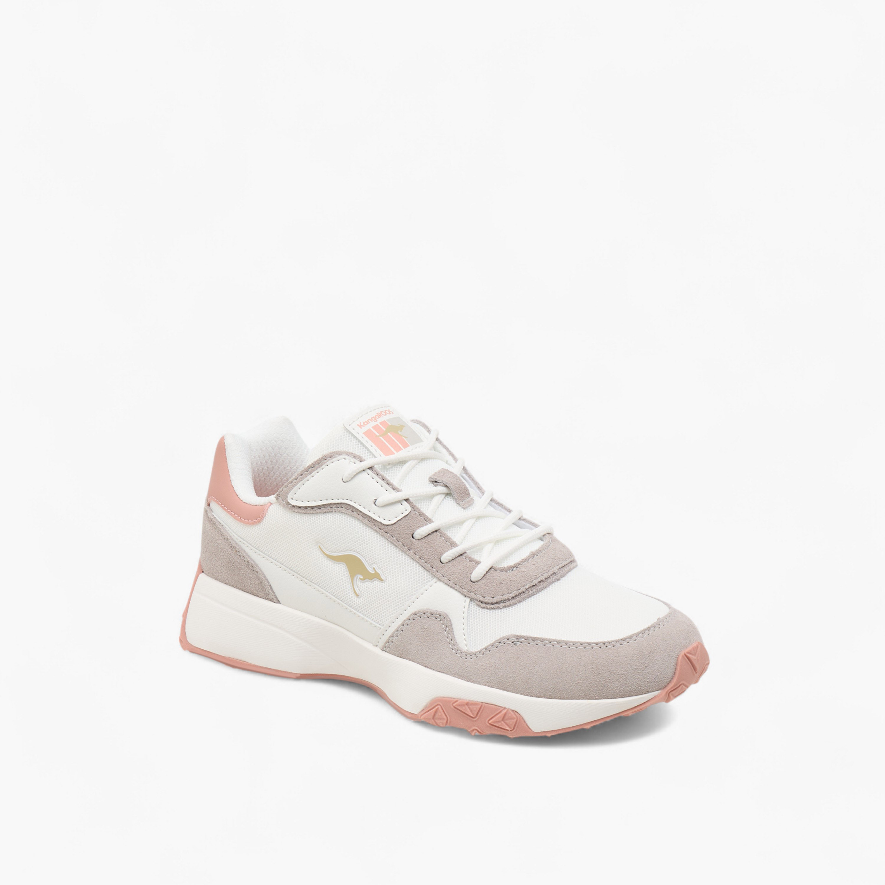 حذاء رياضي بقوالب ملونة ورباط للنساء من كانجاروس-women-shoes-sneakers-image-3