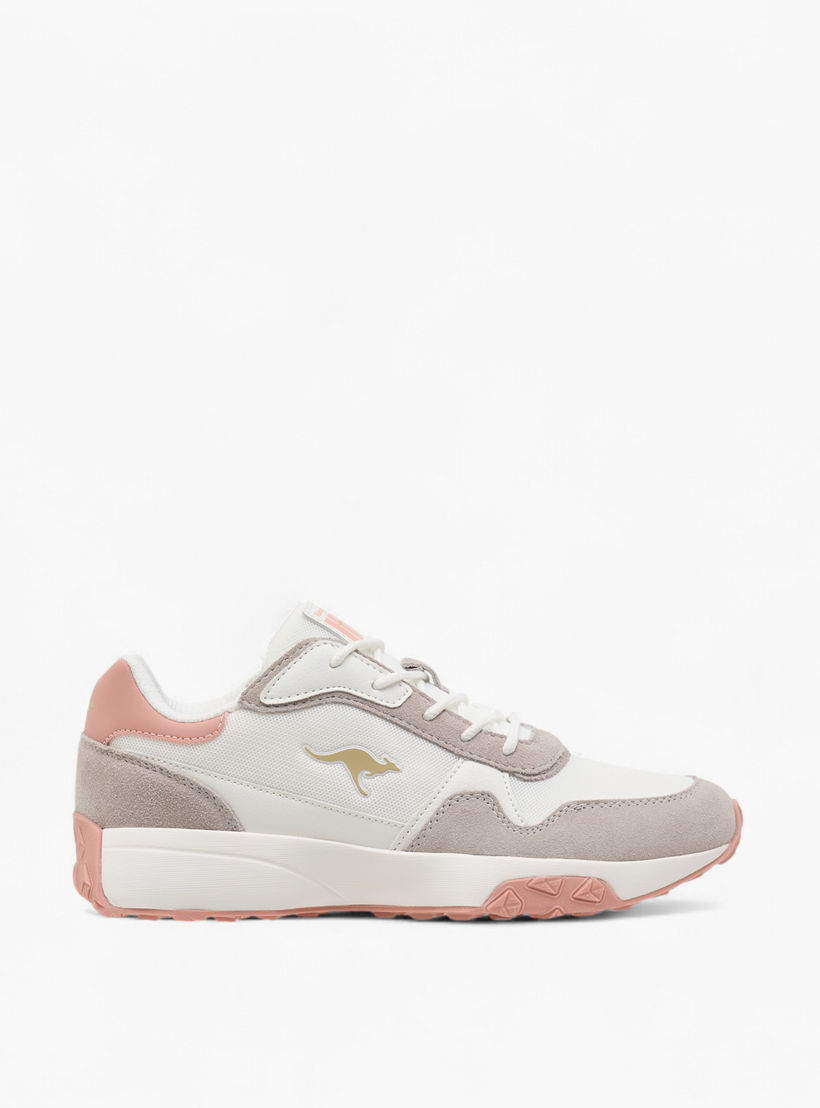 حذاء رياضي بقوالب ملونة ورباط للنساء من كانجاروس-women-shoes-sneakers-image-4