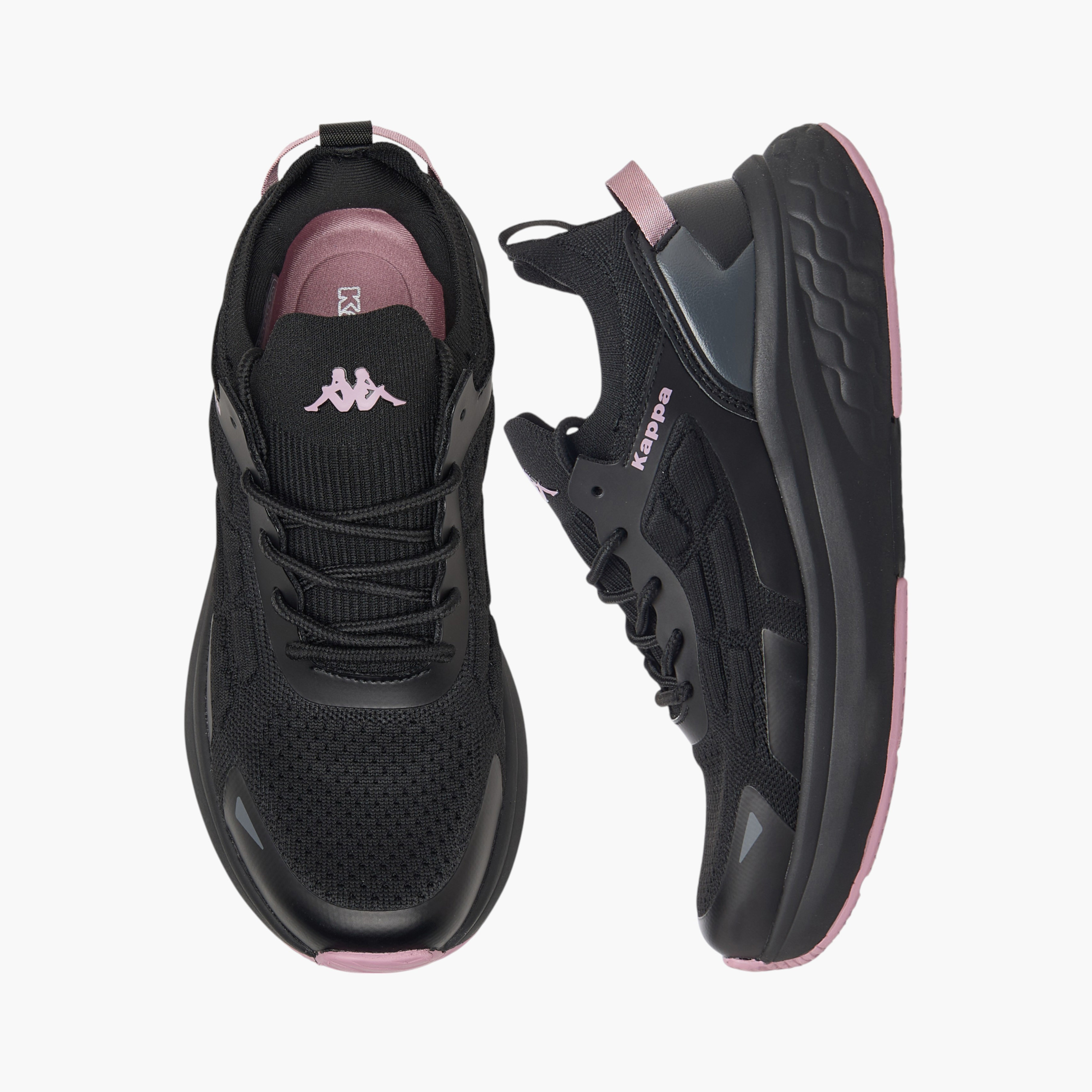حذاء رياضي برباط إغلاق وطبعات شعار للنساء من كابا-women-shoes-sports-image-1