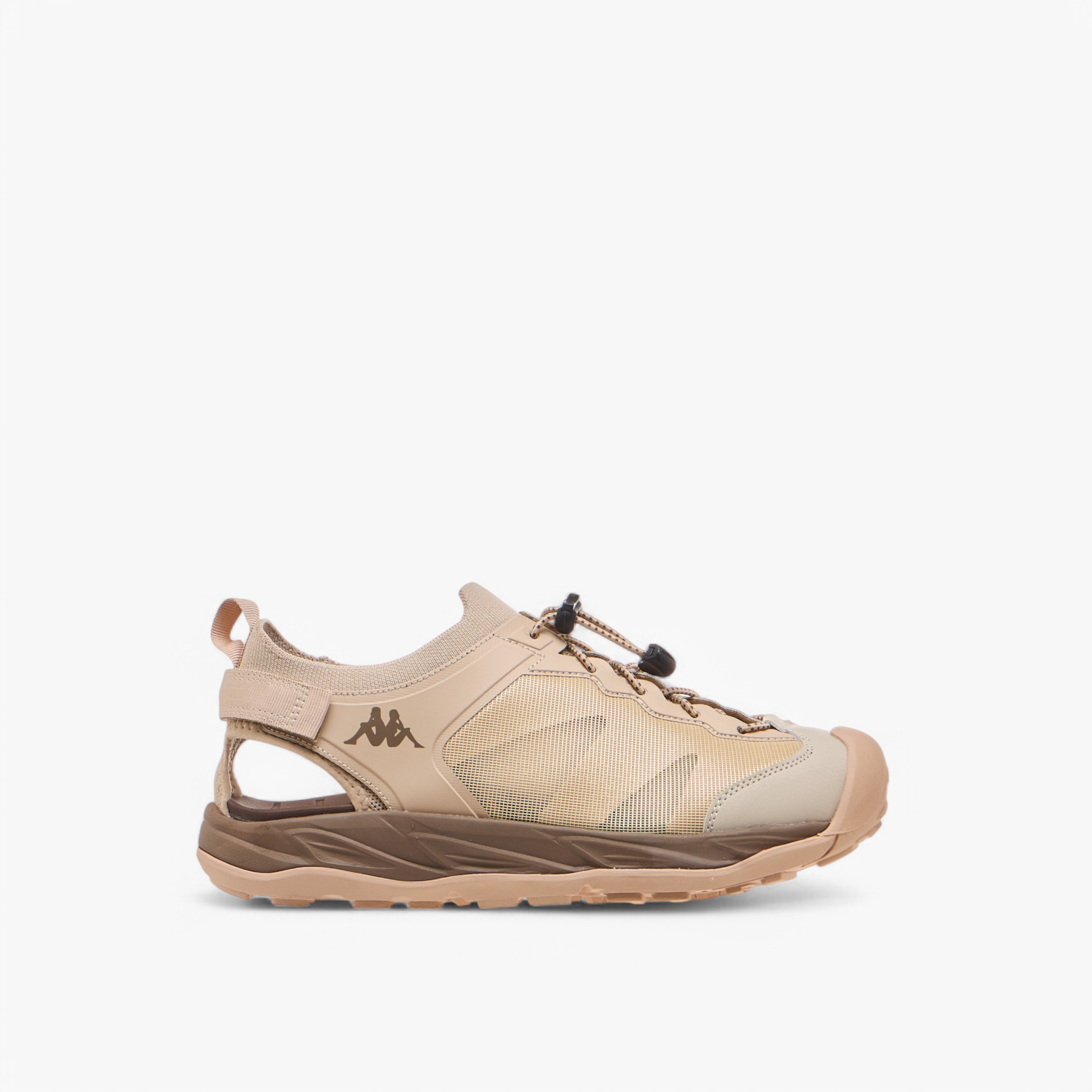 Kappa Men's Logo Print Sneakers with Hook and Loop Closure-men-shoes-sneakers-image-3
