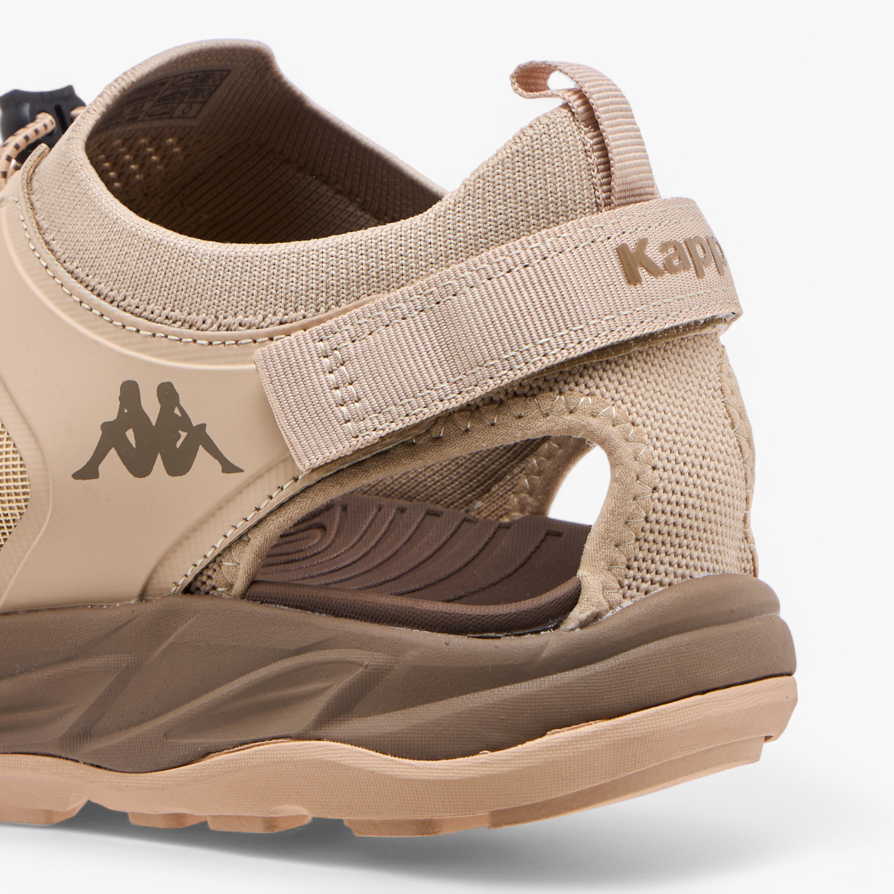 Kappa Men's Logo Print Sneakers with Hook and Loop Closure-men-shoes-sneakers-image-6
