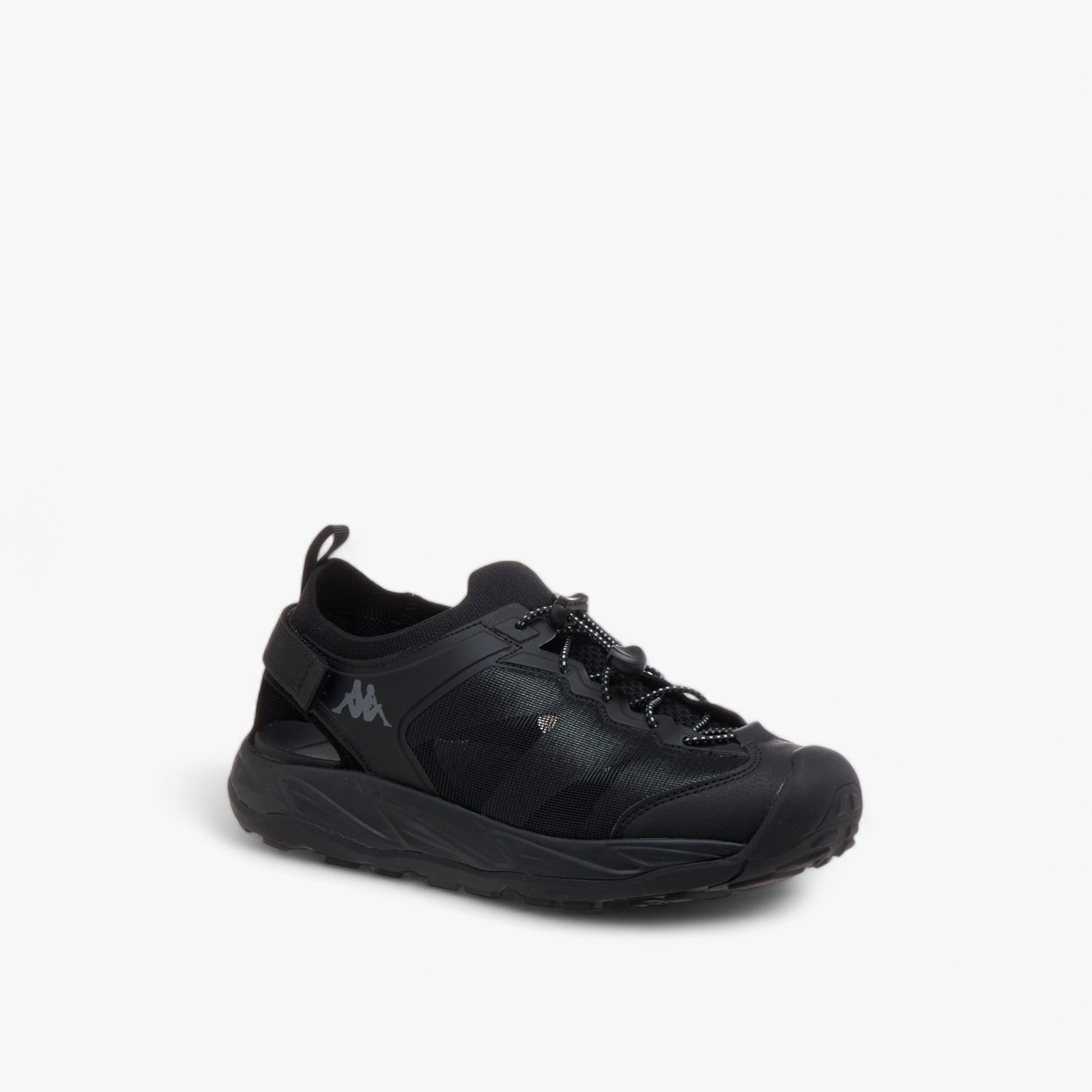 Kappa Men's Logo Print Sneakers with Hook and Loop Closure-men-shoes-sneakers-image-8