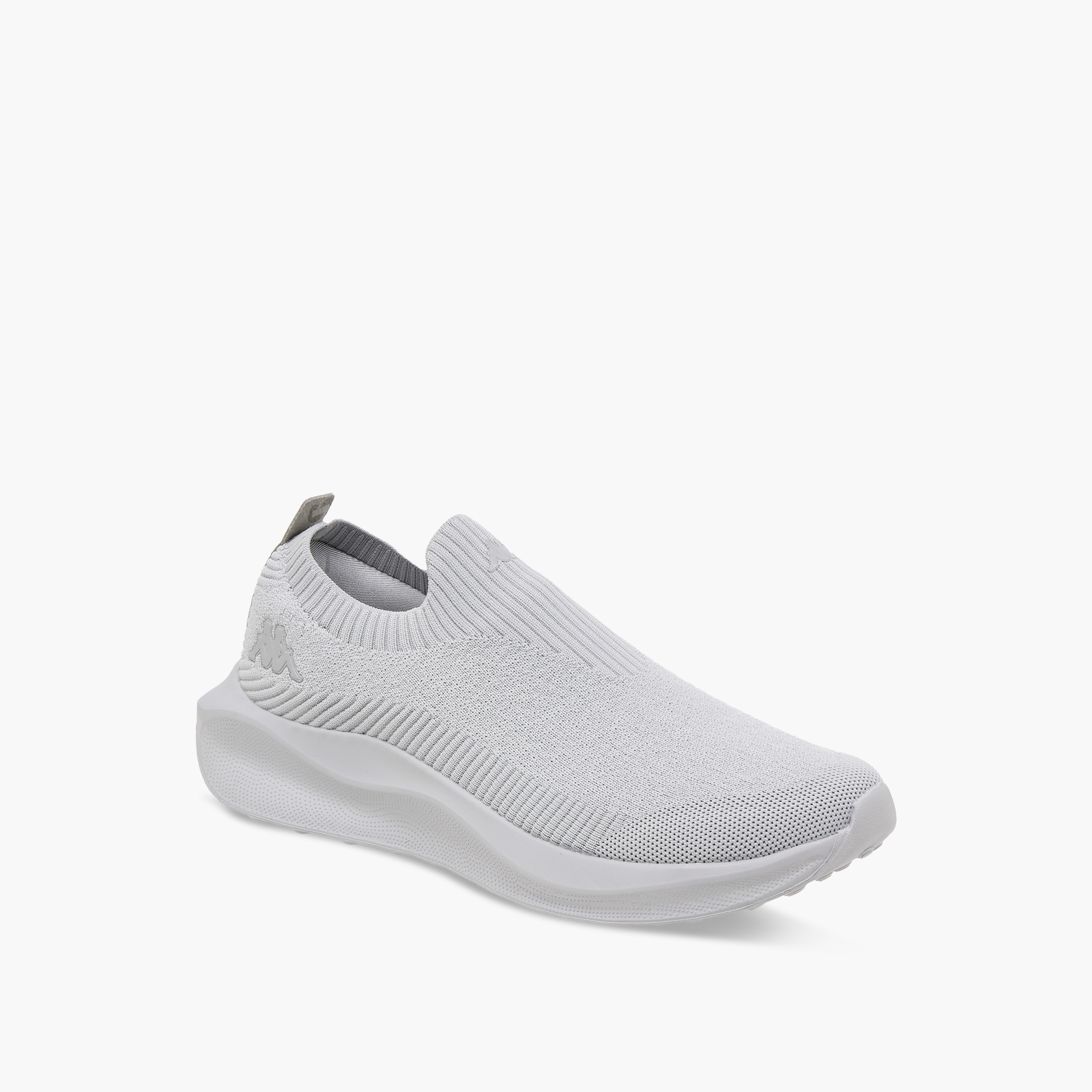 Kappa Men's Logo Print Slip-On Sports Shoes with Pull Tab-men-shoes-sneakers-image-4