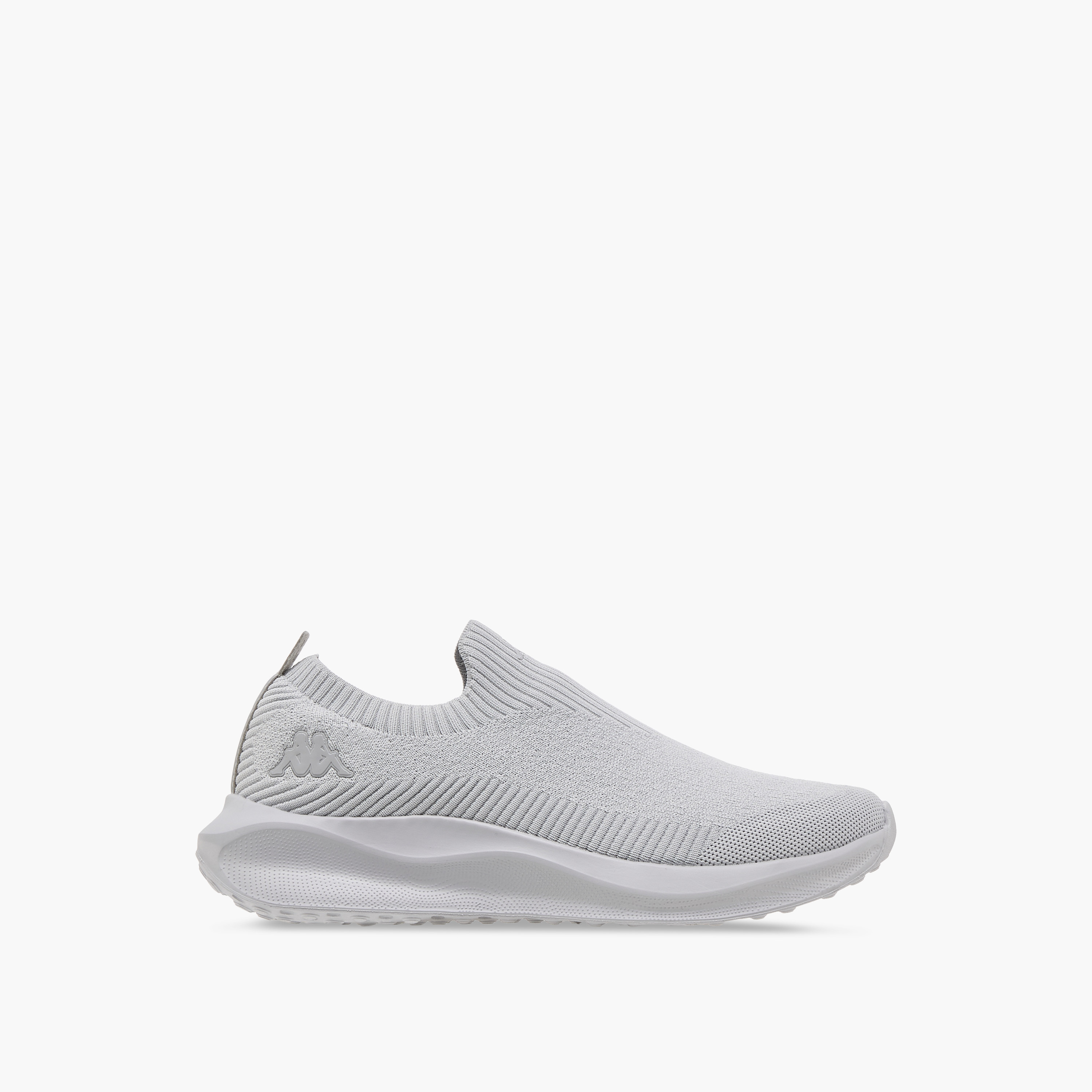 Kappa Men's Logo Print Slip-On Sports Shoes with Pull Tab-men-shoes-sneakers-image-5