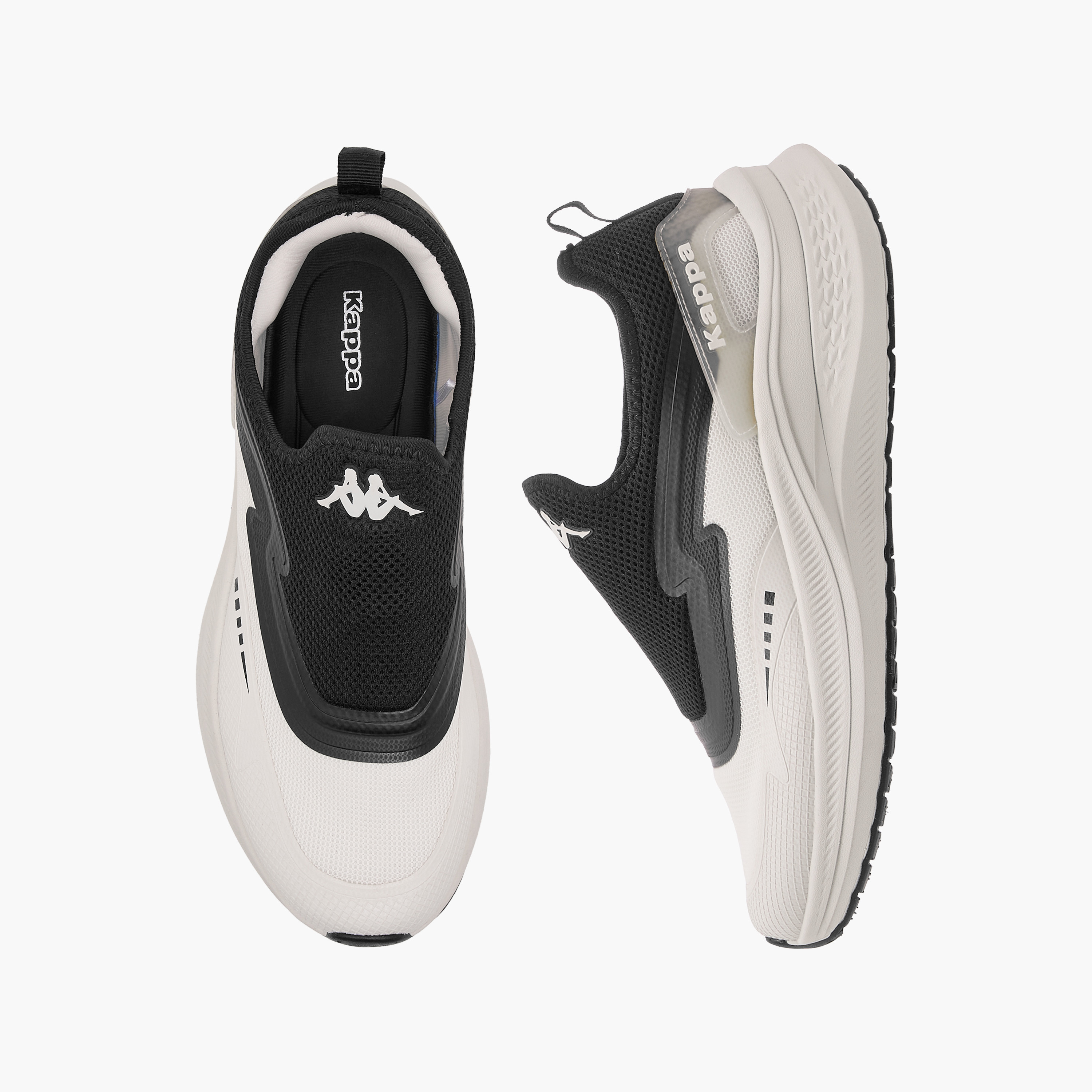 Kappa Men's Logo Print Slip-On Sports Shoes with Pull Tab Online ...
