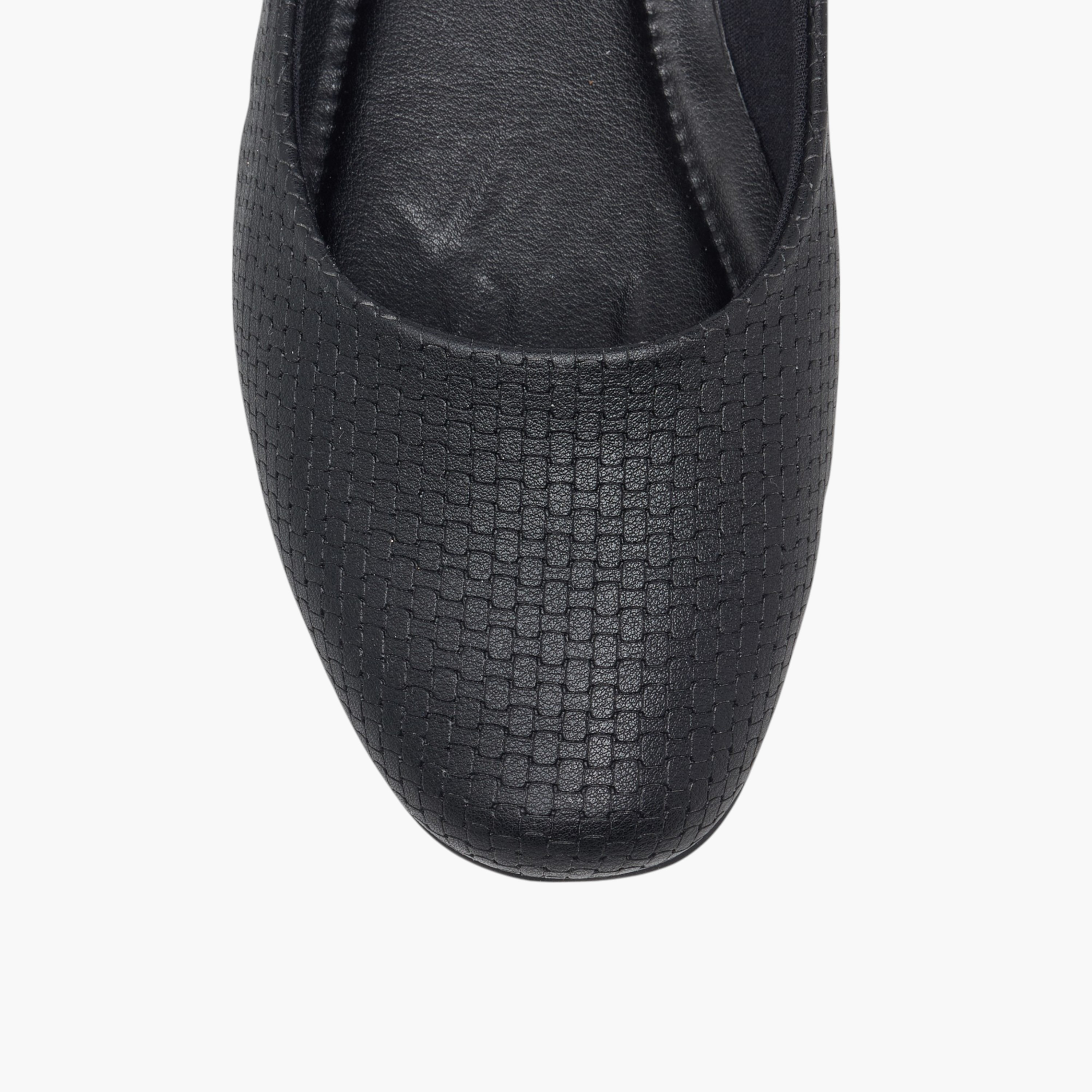 Piccadilly Textured Slip-On Ballerina Shoes-women-shoes-ballerinas-image-4