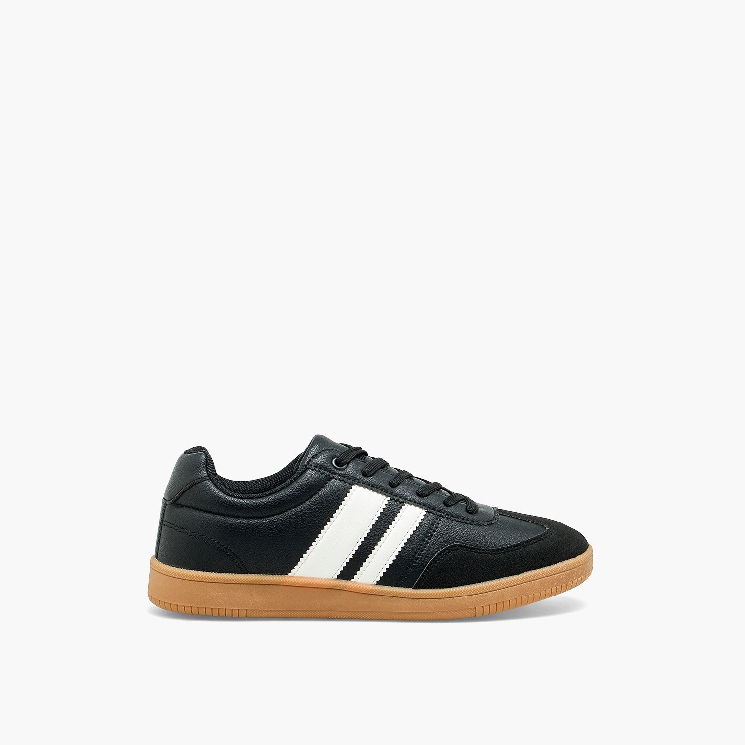 LBL by Shoexpress Men Striped Lace-Up Ankle Sneakers-men-shoes-sneakers-image-3