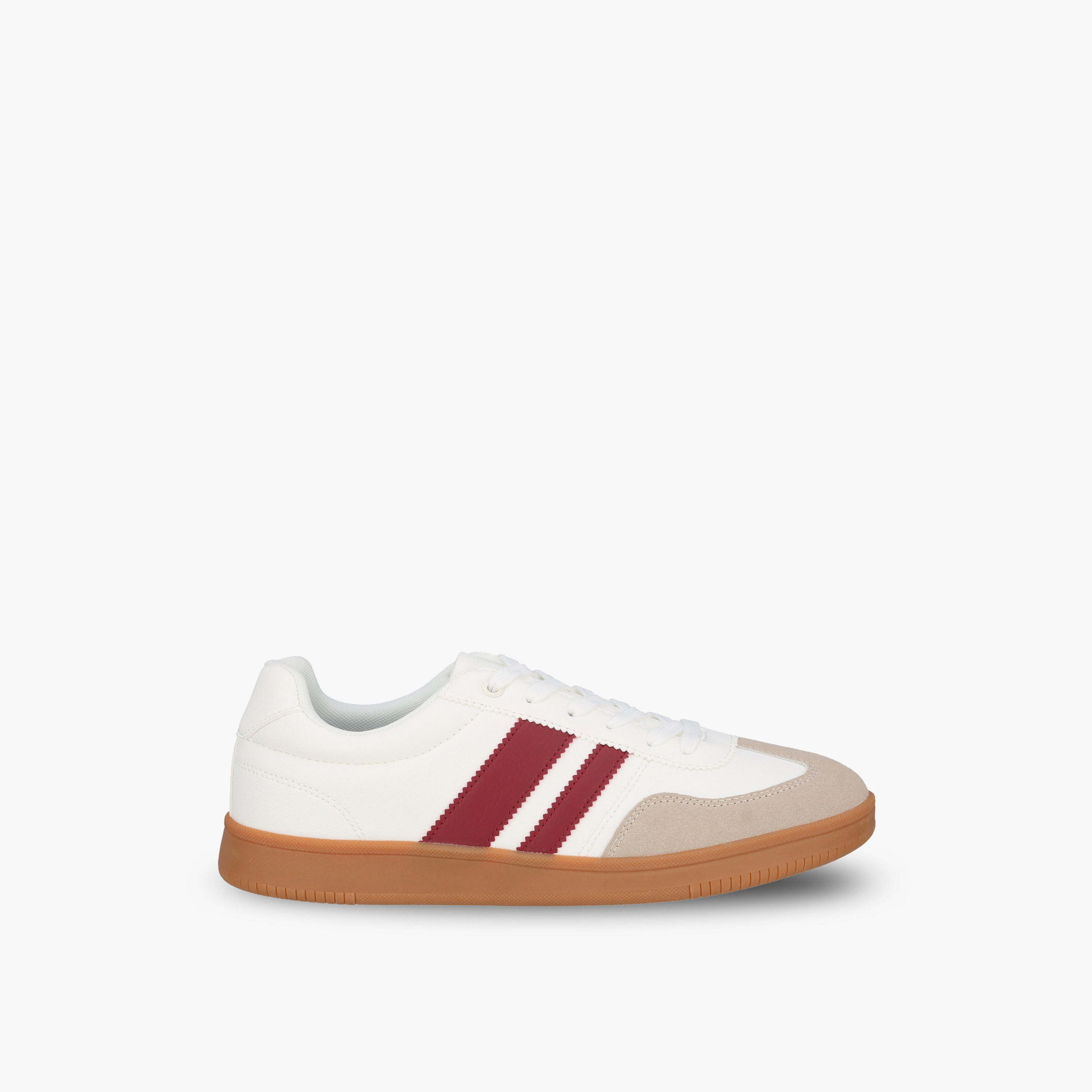 LBL by Shoexpress Men Striped Lace-Up Ankle Sneakers-men-shoes-sneakers-image-3
