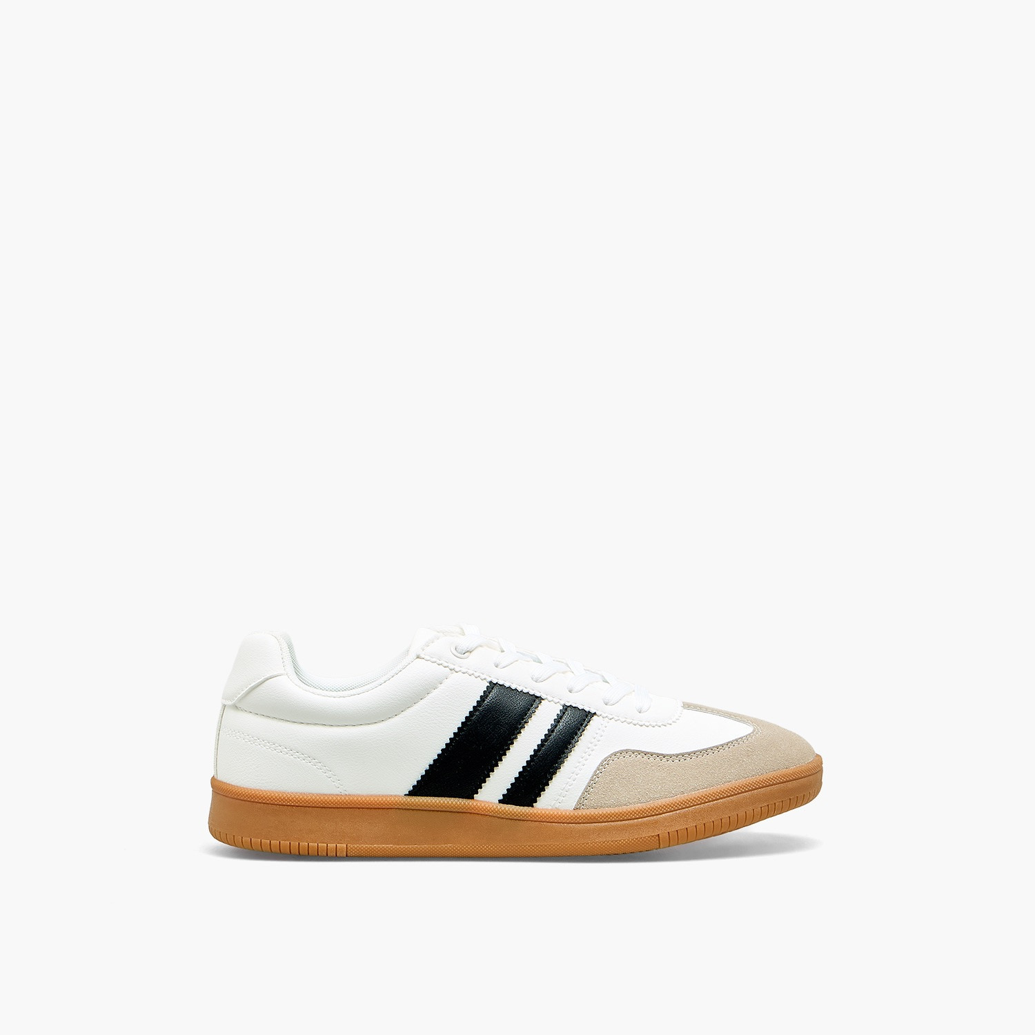 LBL by Shoexpress Men Striped Lace-Up Ankle Sneakers-men-shoes-sneakers-image-3