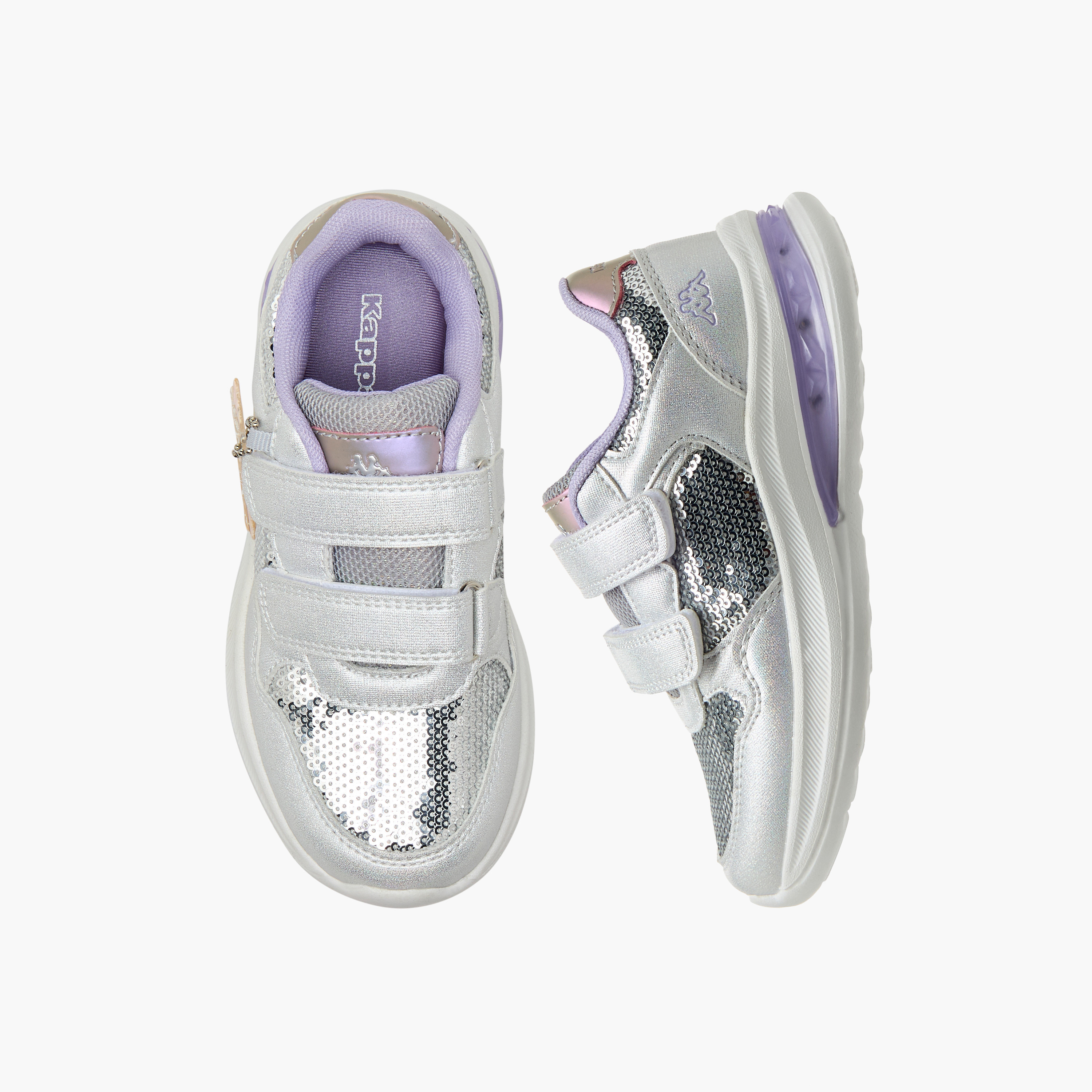Kappa Light-Up Sports Shoes with Hook & Loop Closure-baby-girls-shoes-closedshoes-image-1