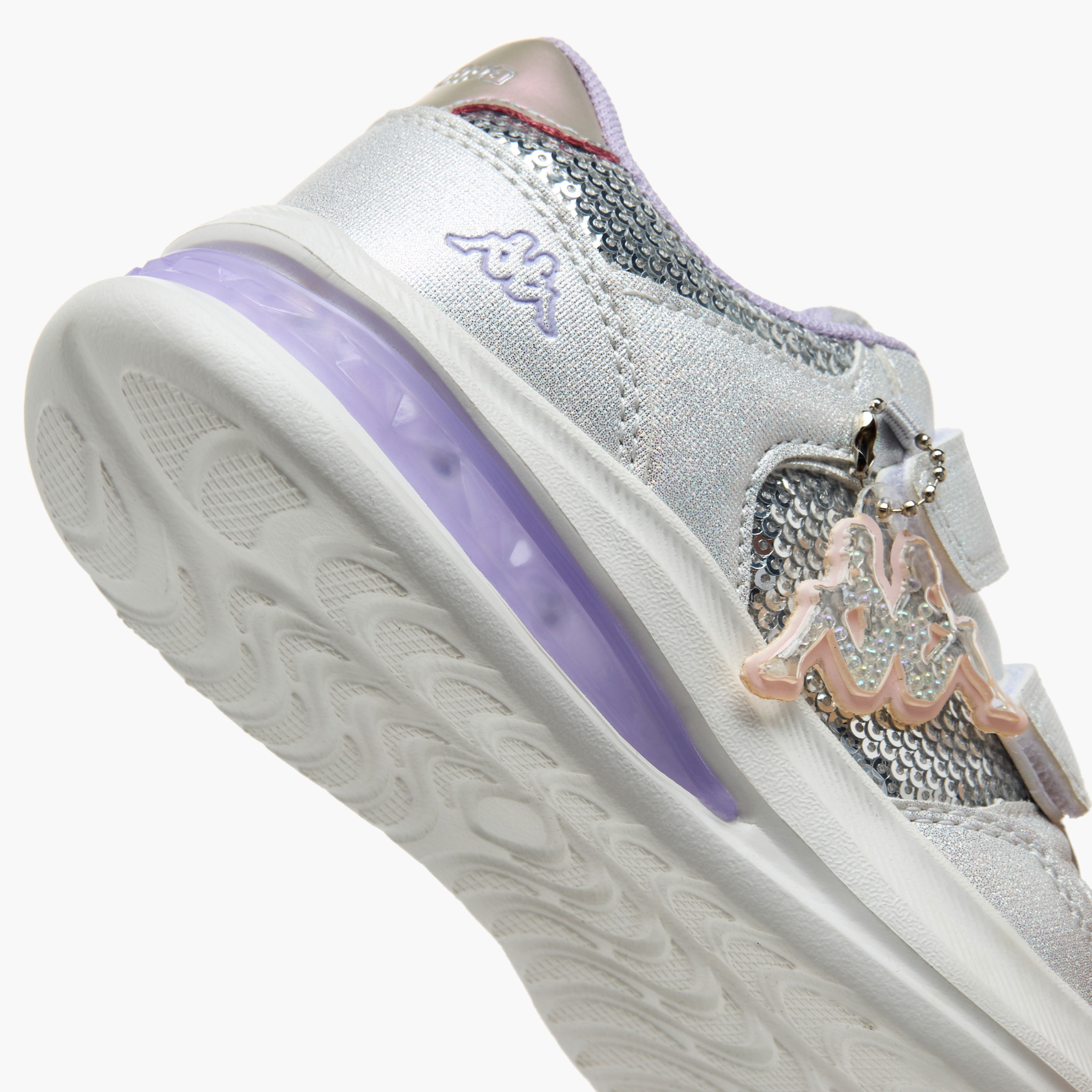 Kappa Light-Up Sports Shoes with Hook & Loop Closure-baby-girls-shoes-closedshoes-image-5