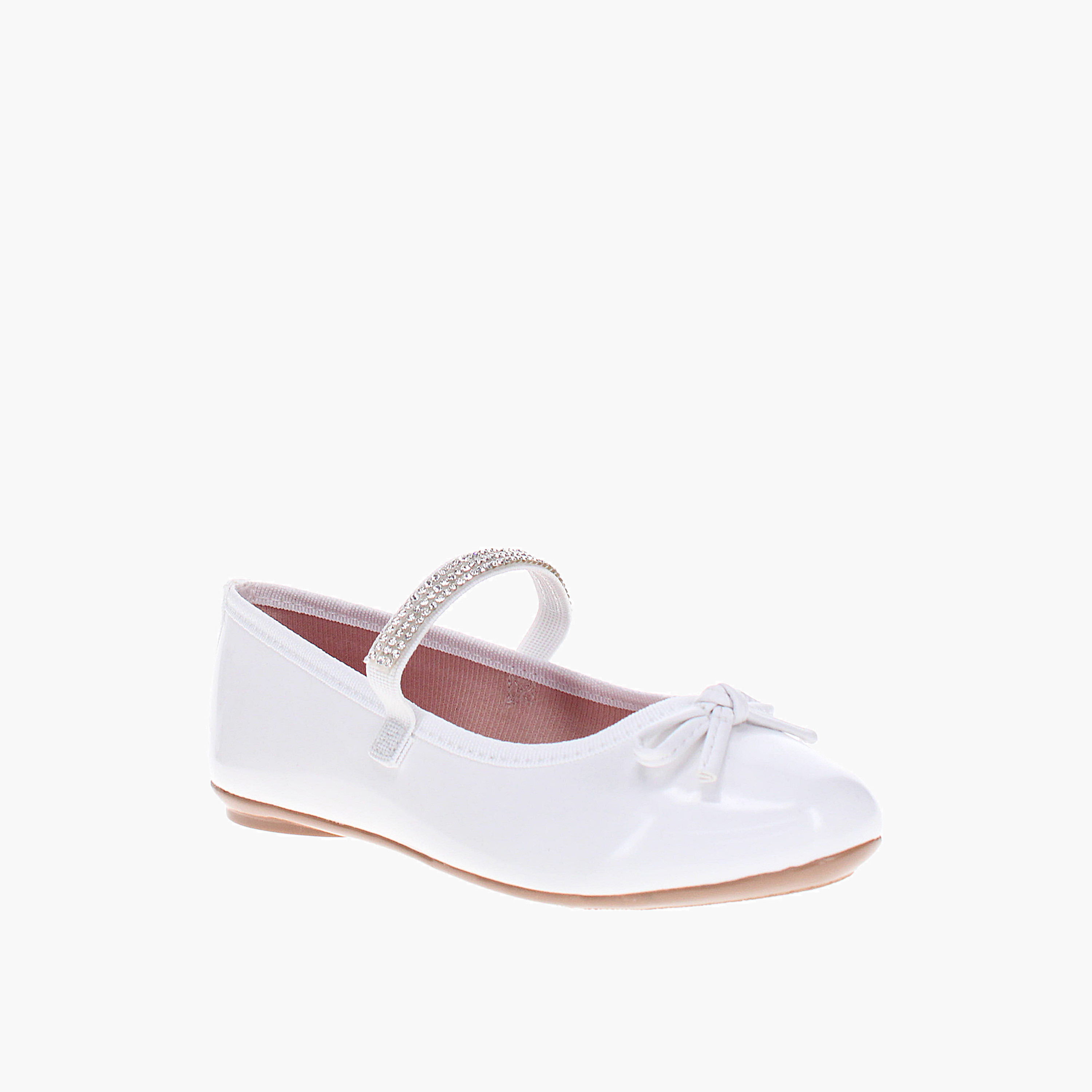 حذاء باليه مطاطي للفتيات من Molekinha بمقدمة مستديرة-girls-shoes-schoolshoes-image-1