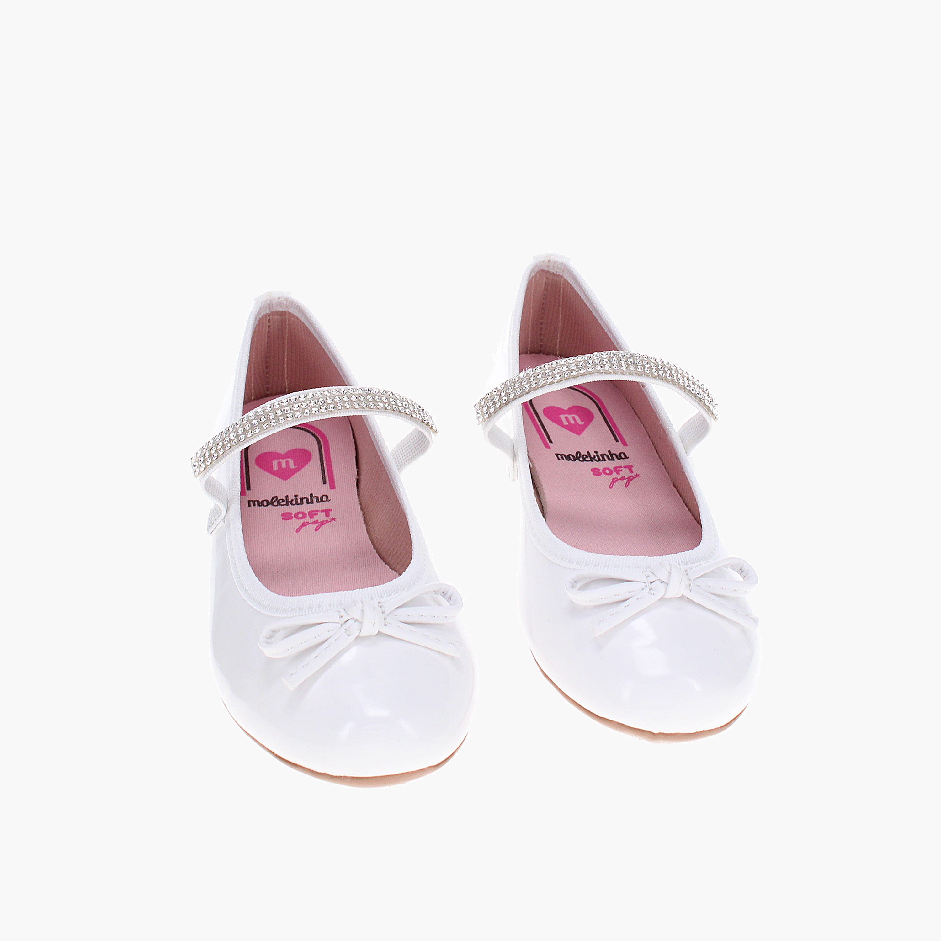 حذاء باليه مطاطي للفتيات من Molekinha بمقدمة مستديرة-girls-shoes-schoolshoes-image-4