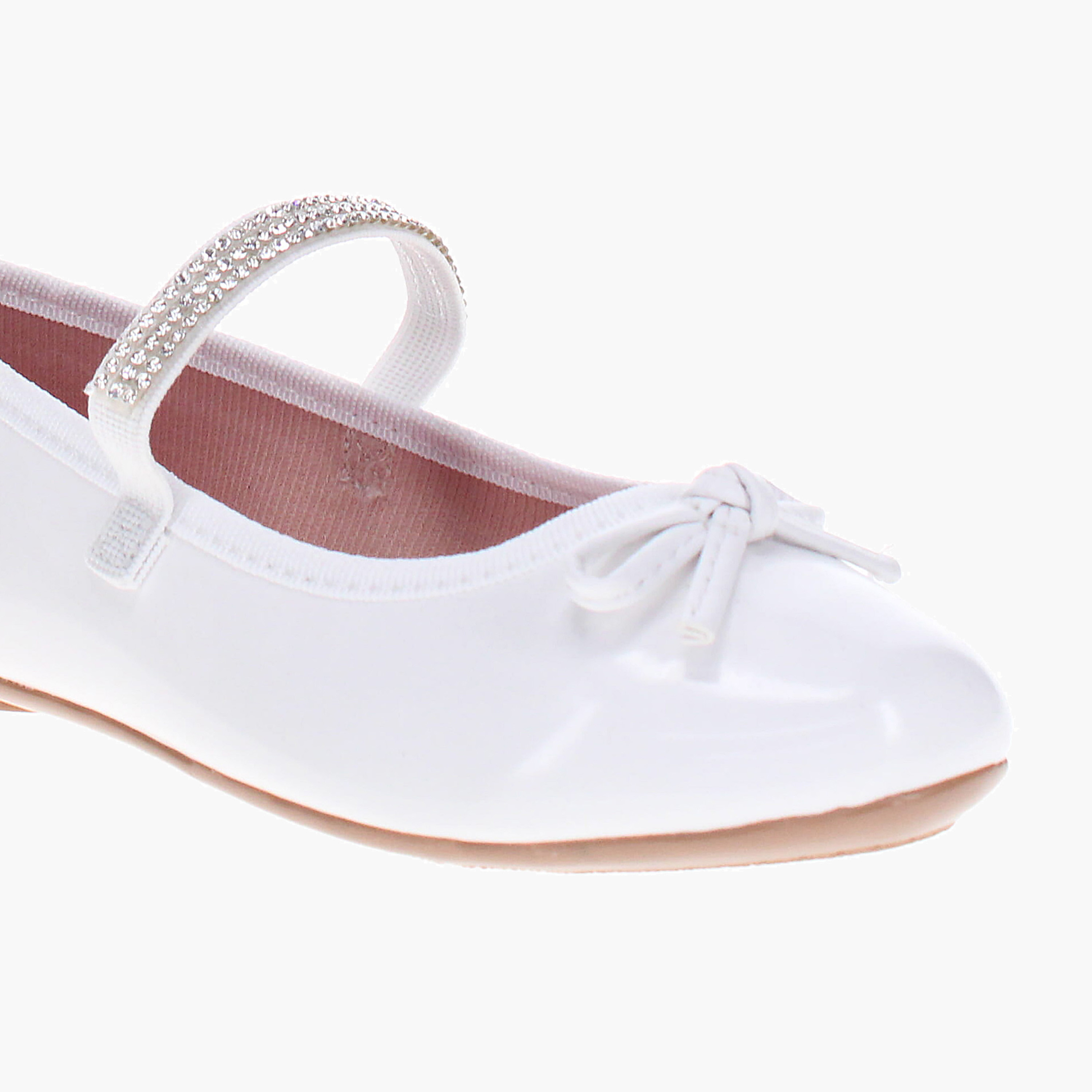 حذاء باليه مطاطي للفتيات من Molekinha بمقدمة مستديرة-girls-shoes-schoolshoes-image-5
