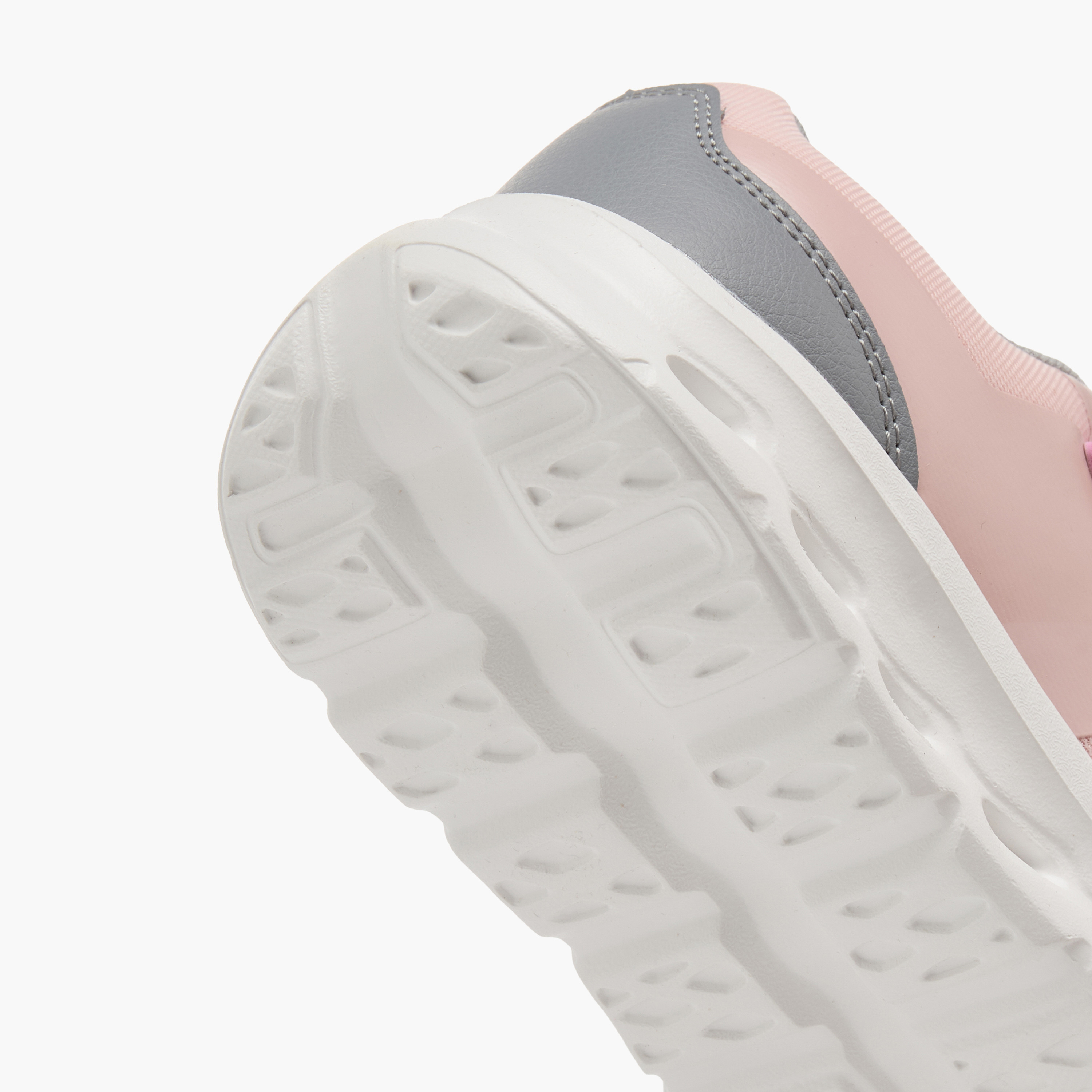 حذاء رياضي بشريط إغلاق لاصق وطبعات شعار للبنات من كابا-girls-shoes-sports-image-5