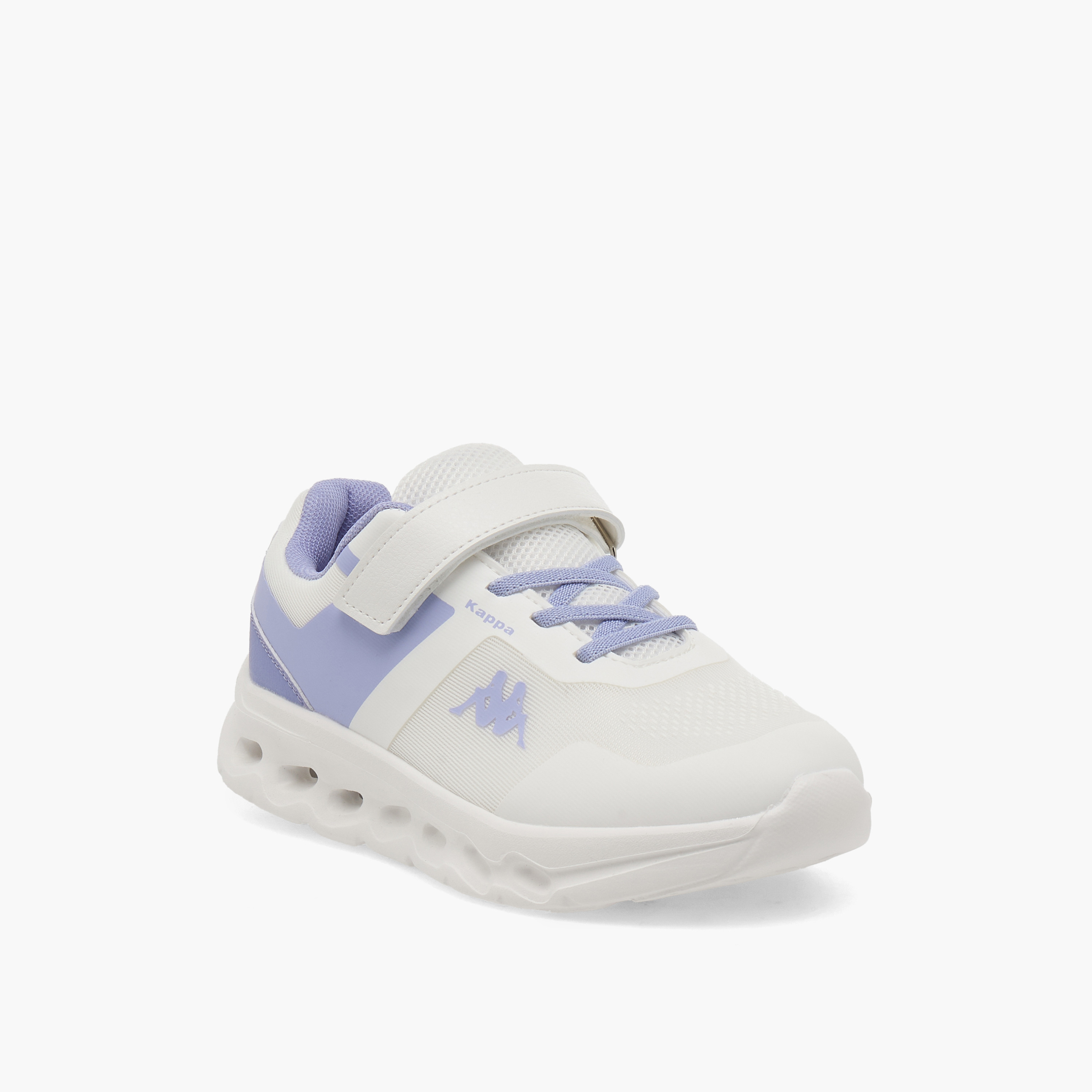 حذاء رياضي بشريط إغلاق لاصق وطبعات شعار للبنات من كابا-girls-shoes-sports-image-2