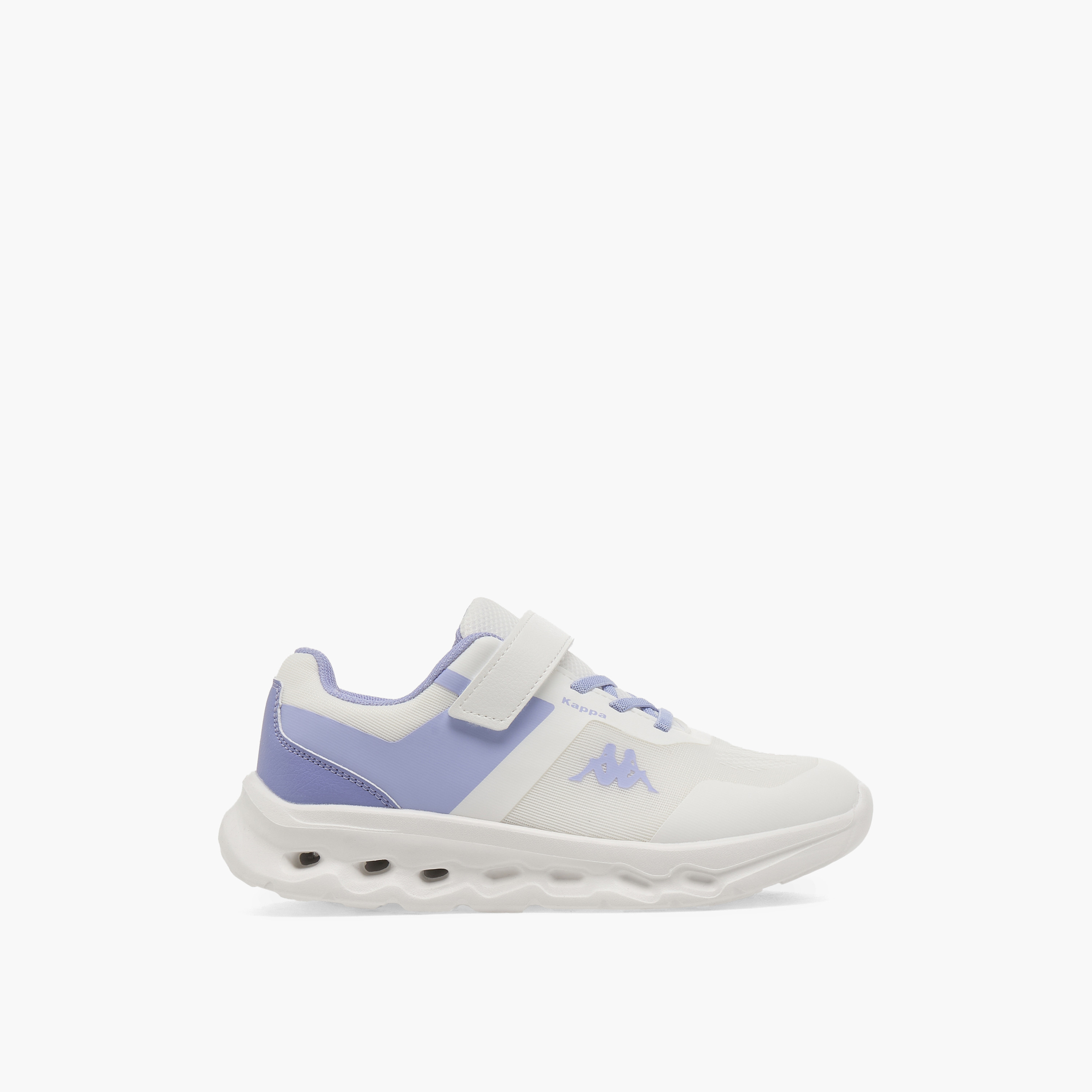 حذاء رياضي بشريط إغلاق لاصق وطبعات شعار للبنات من كابا-girls-shoes-sports-image-3